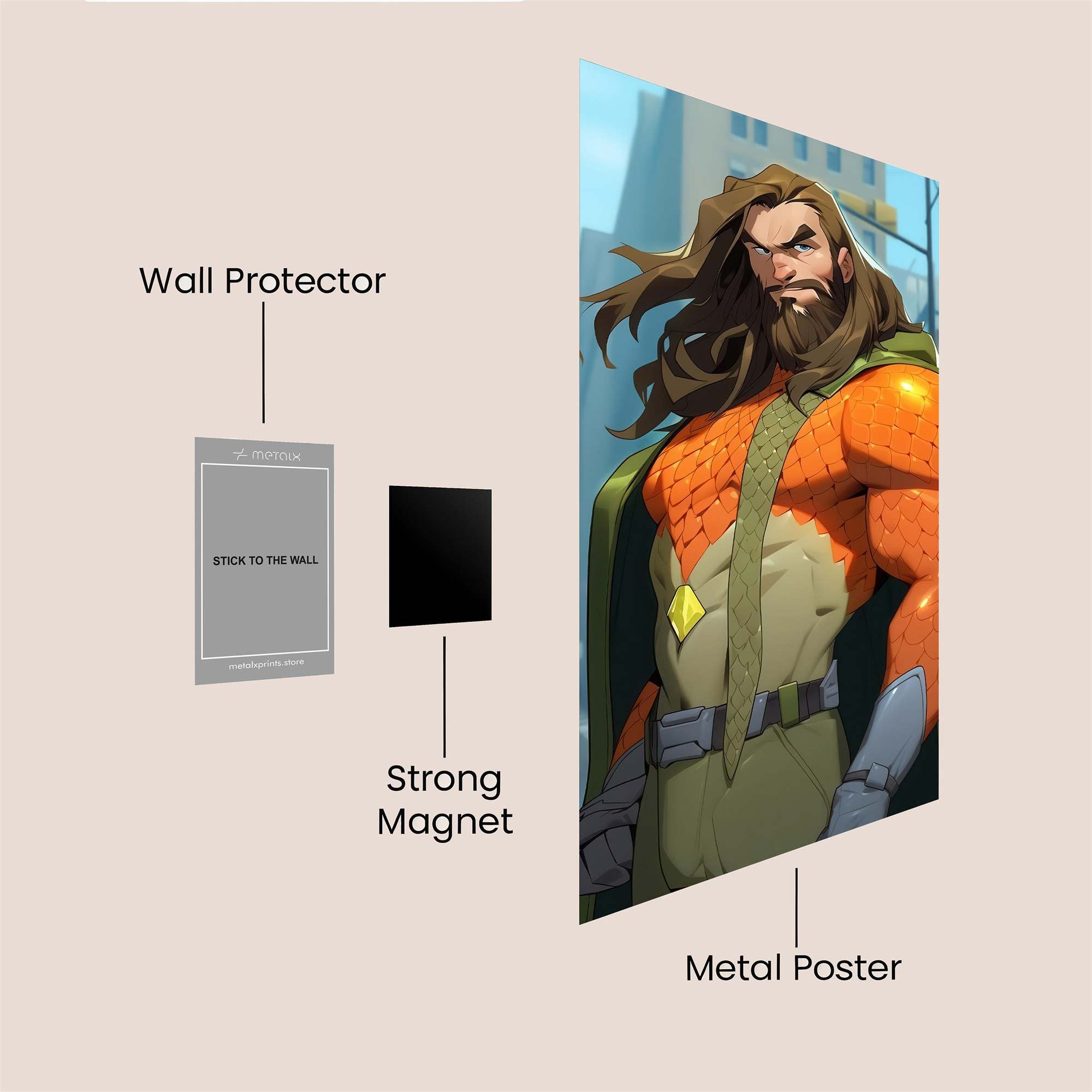 Aquatic Power Safe Wall Magnetic / M