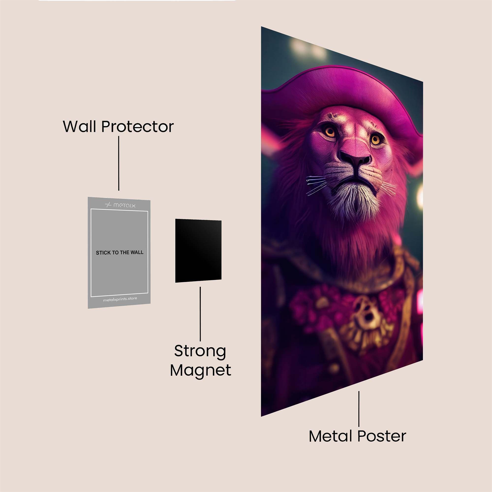 Majestic Enigma Safe Wall Magnetic / M