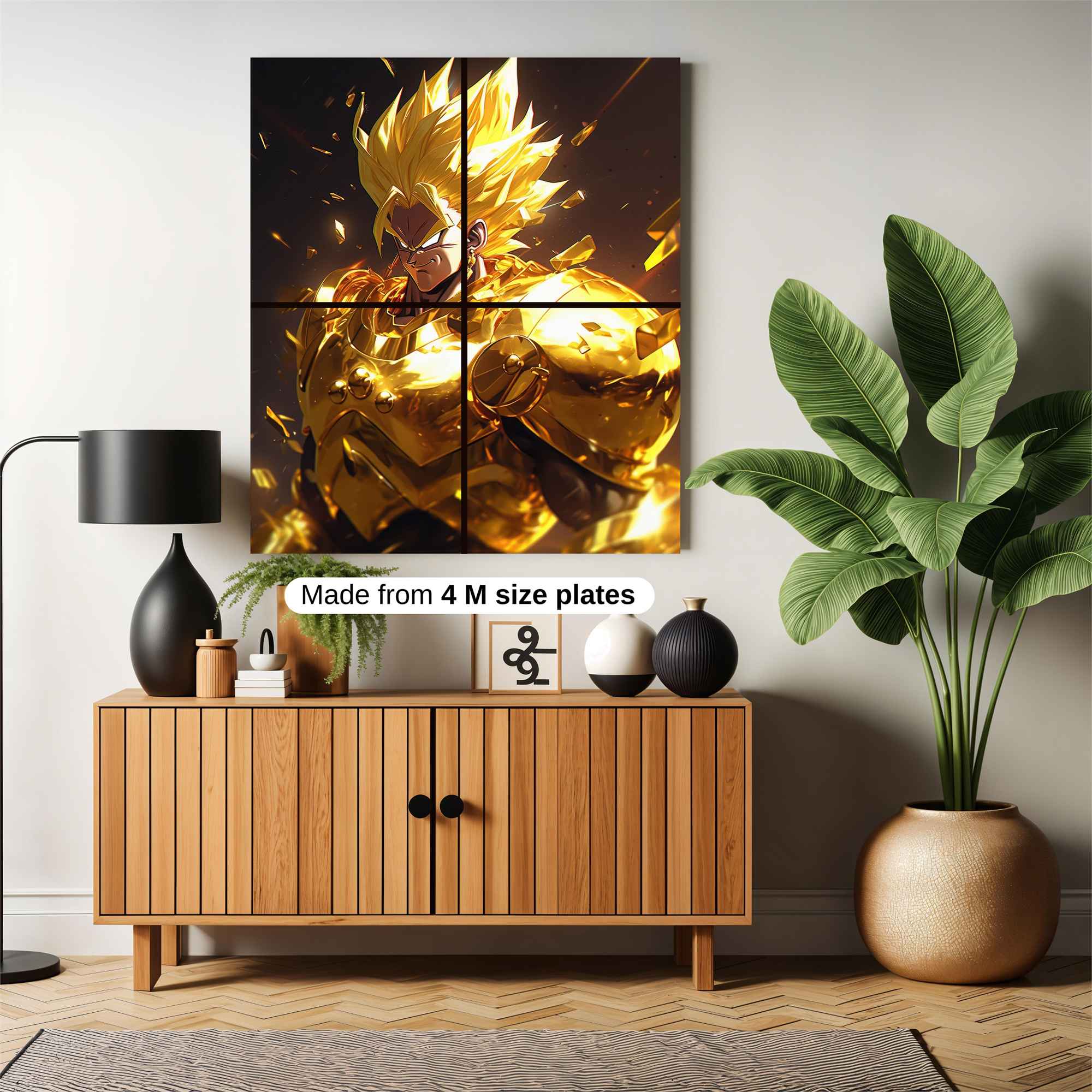 Golden Fury Safe Wall Magnetic / M