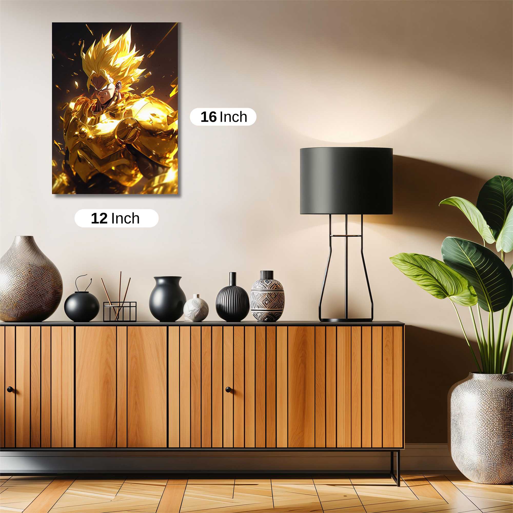 Golden Fury Safe Wall Magnetic / M