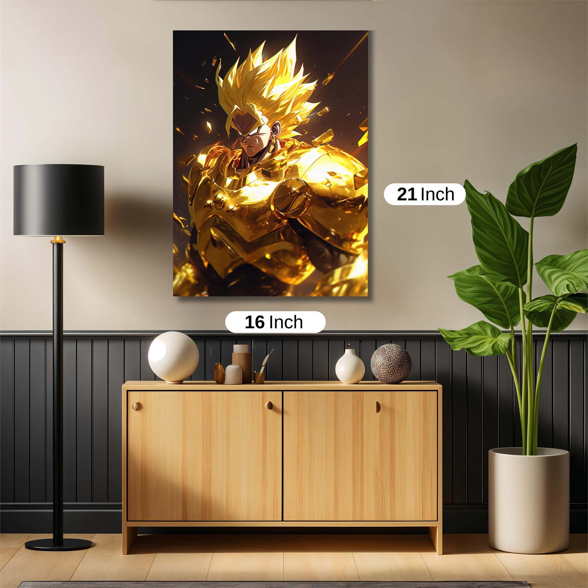 Golden Fury Safe Wall Magnetic / M