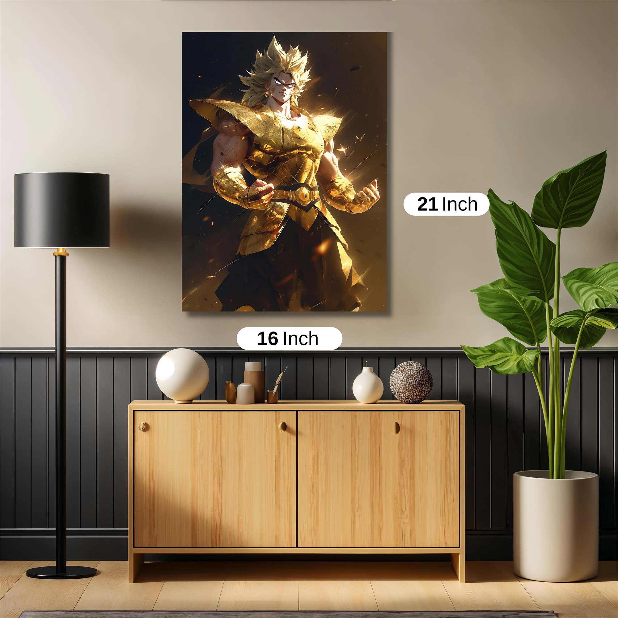 Broly Radiance Safe Wall Magnetic / M