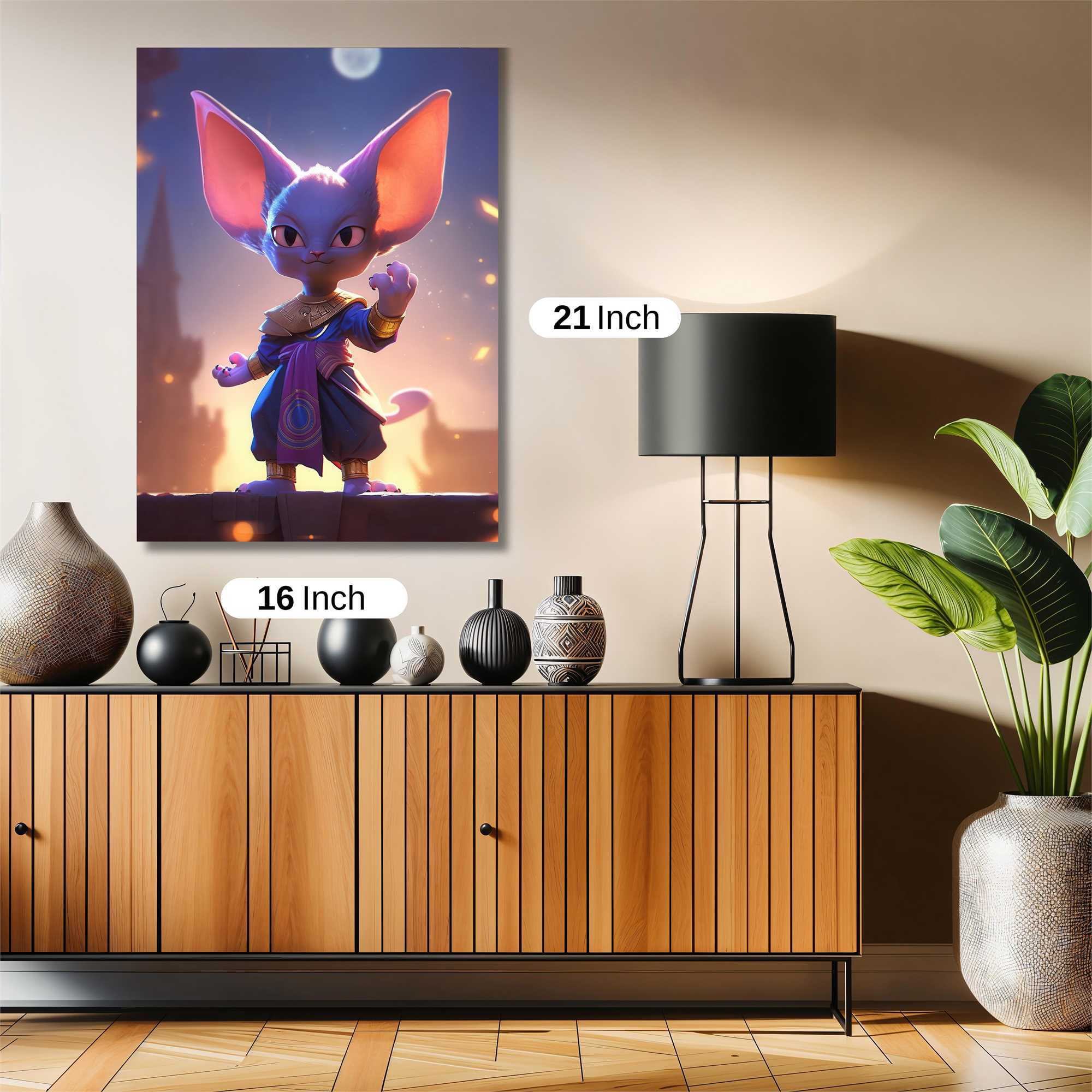 Feline Enigma Safe Wall Magnetic / M