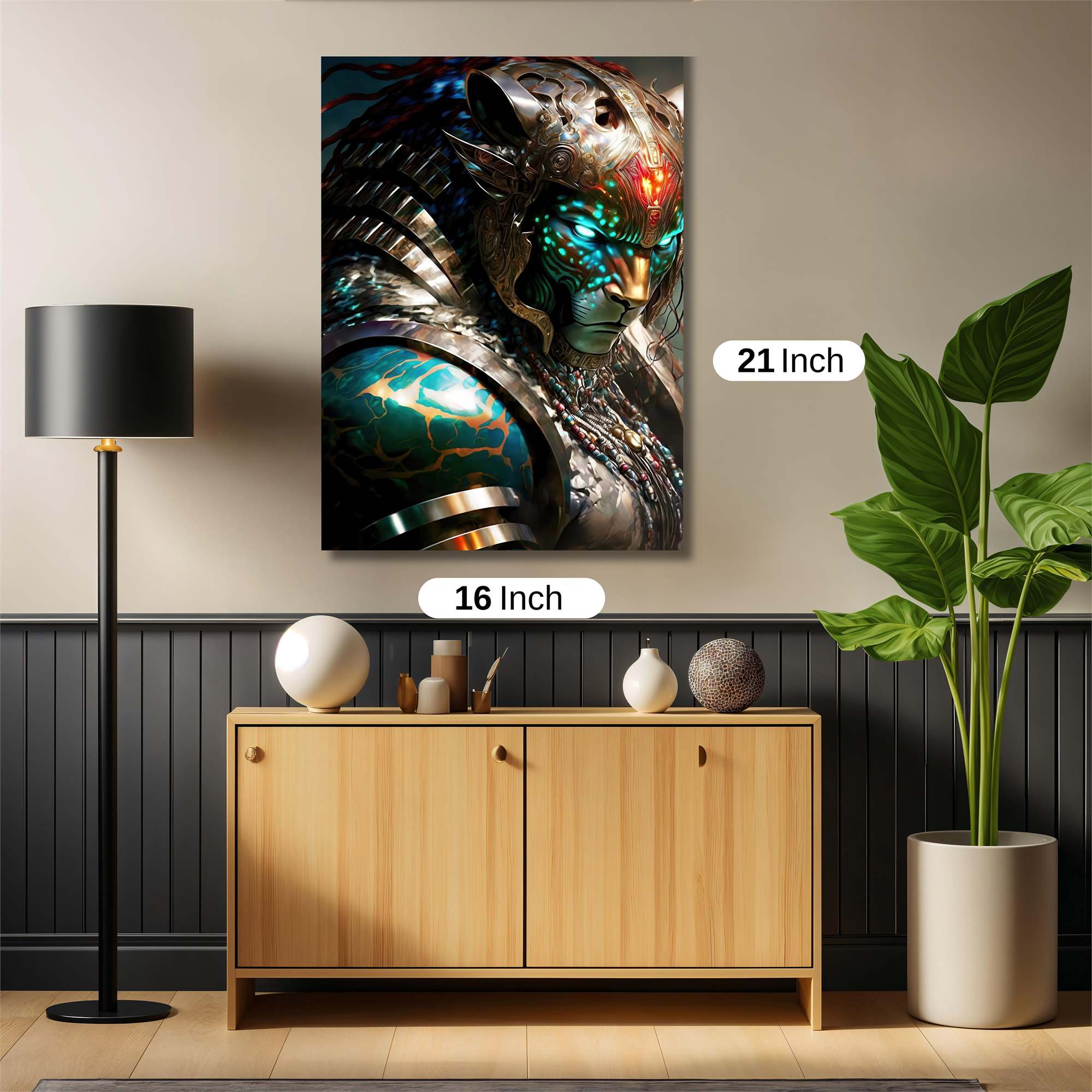 Cyber Jaguar Safe Wall Magnetic / M