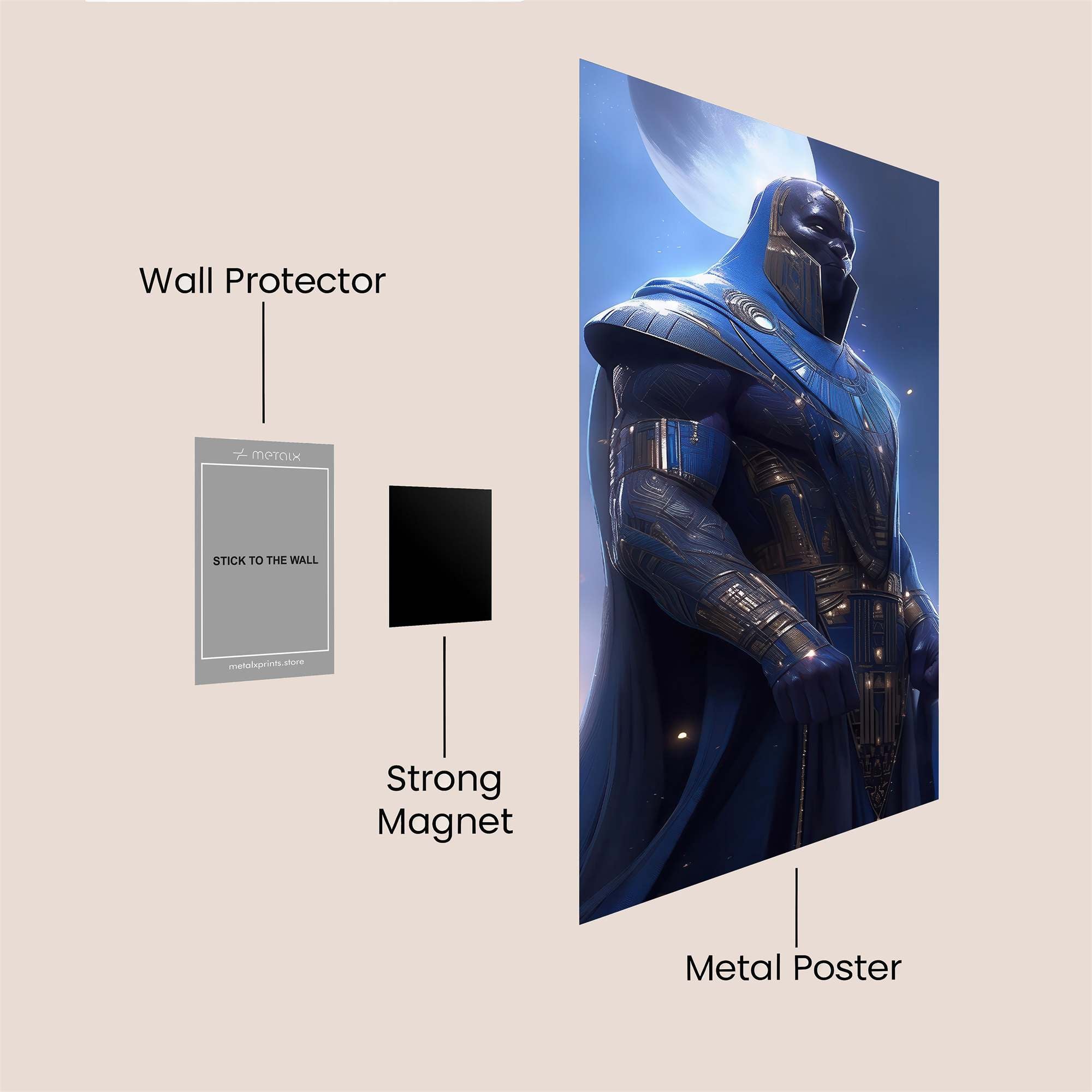 Abyssal Authority Safe Wall Magnetic / M