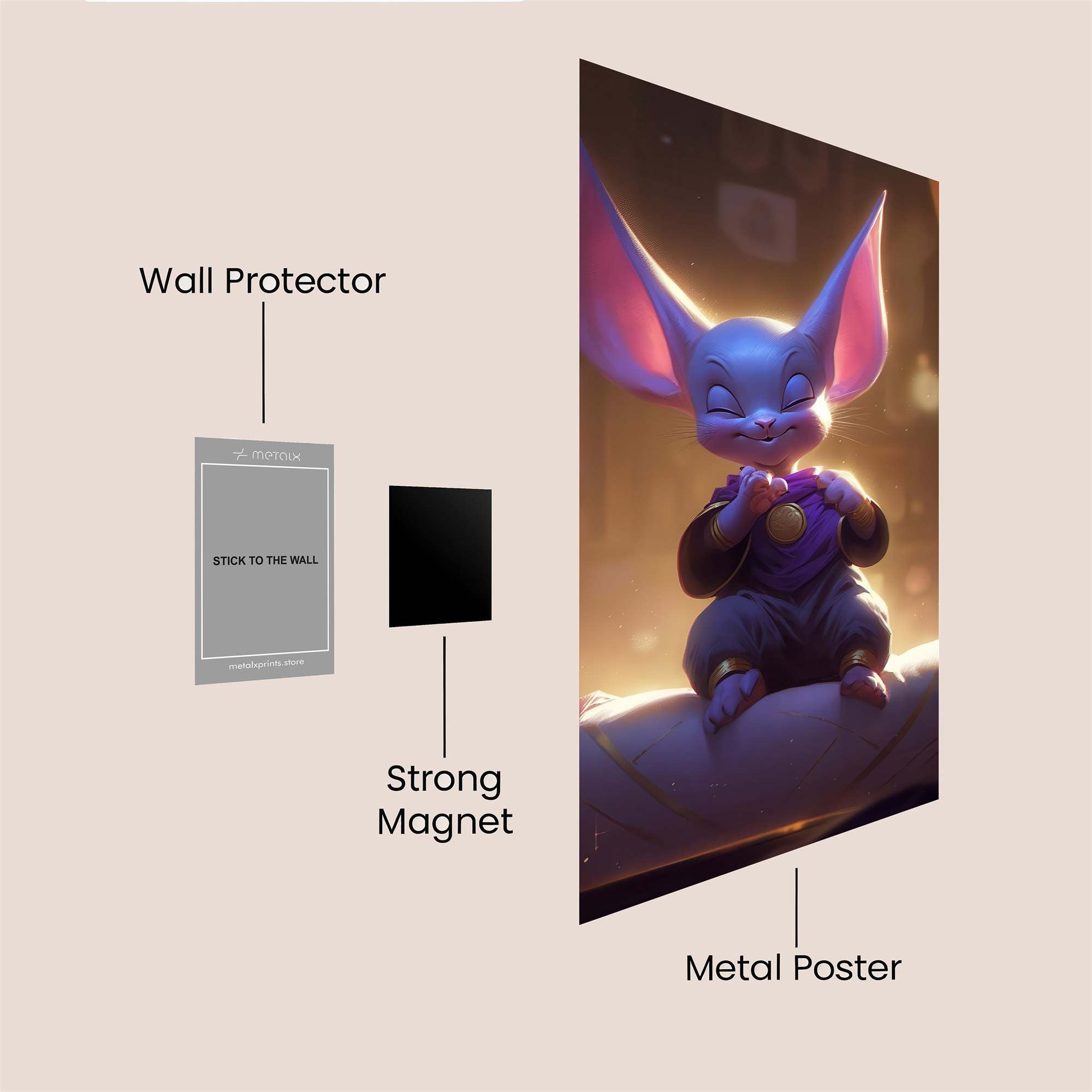 Mystic Serenity Safe Wall Magnetic / M