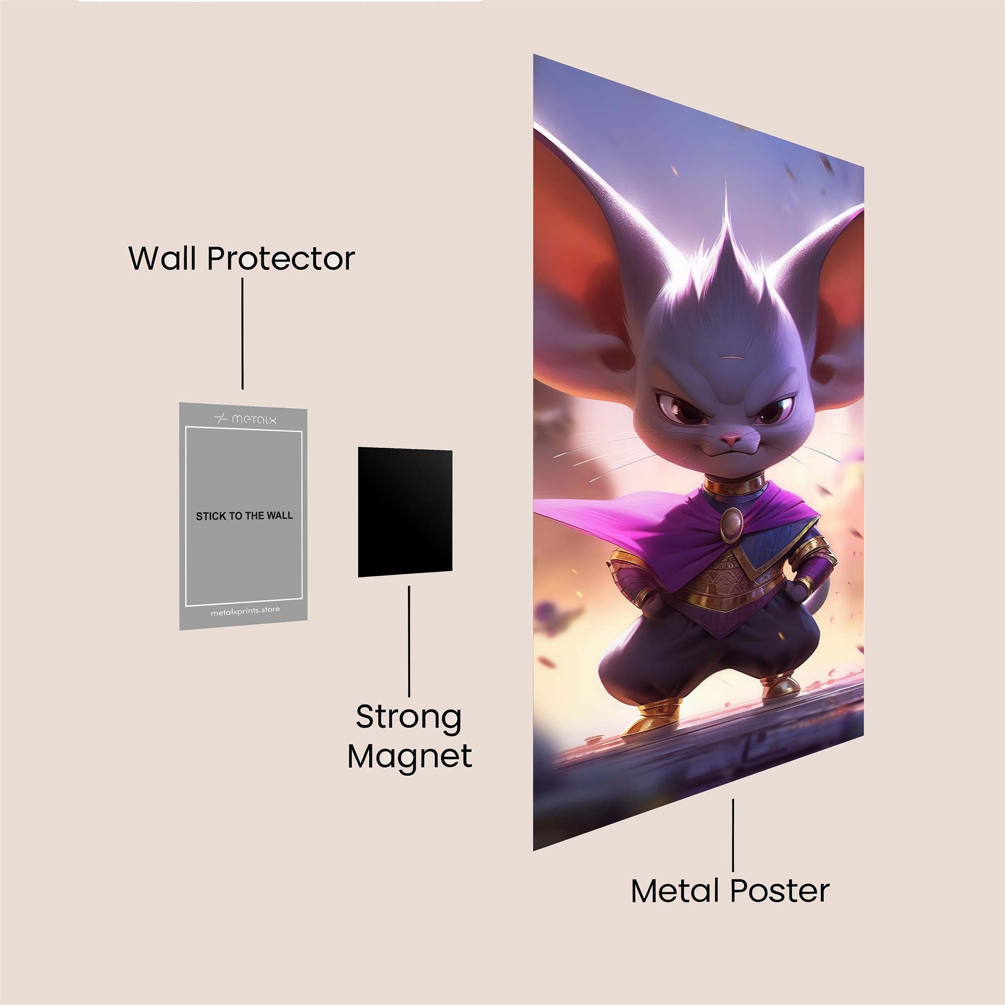 Fierce Valor Safe Wall Magnetic / M