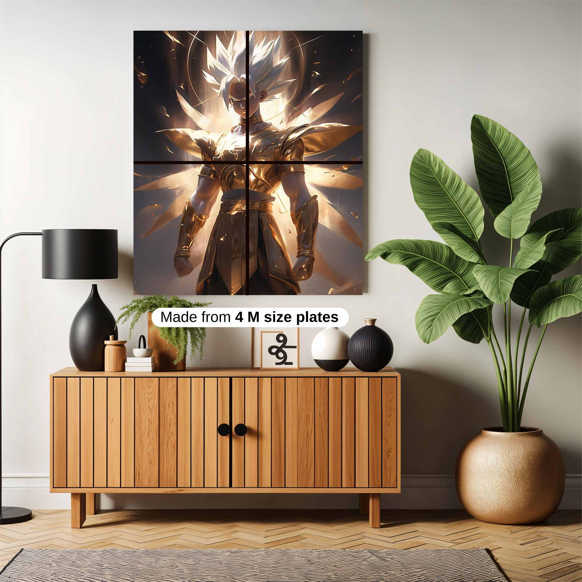 Saiyan Radiance Safe Wall Magnetic / M