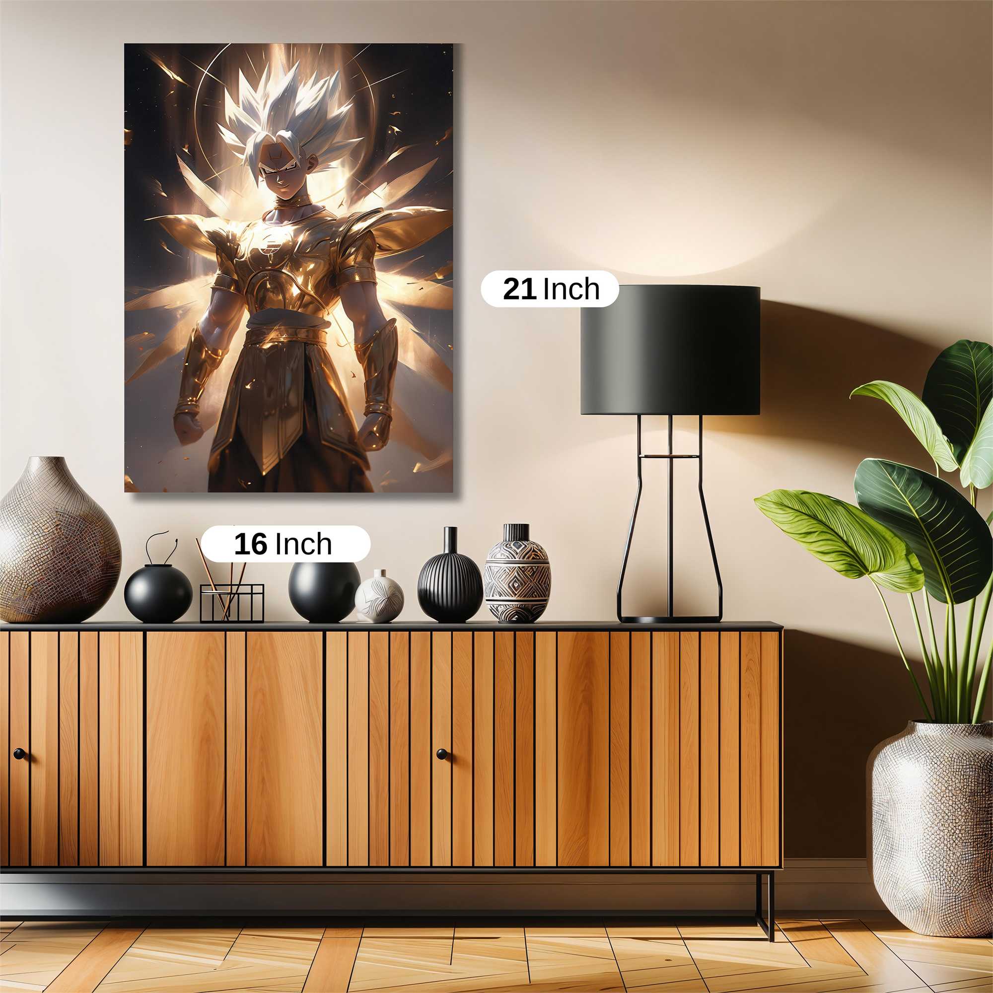 Saiyan Radiance Safe Wall Magnetic / M