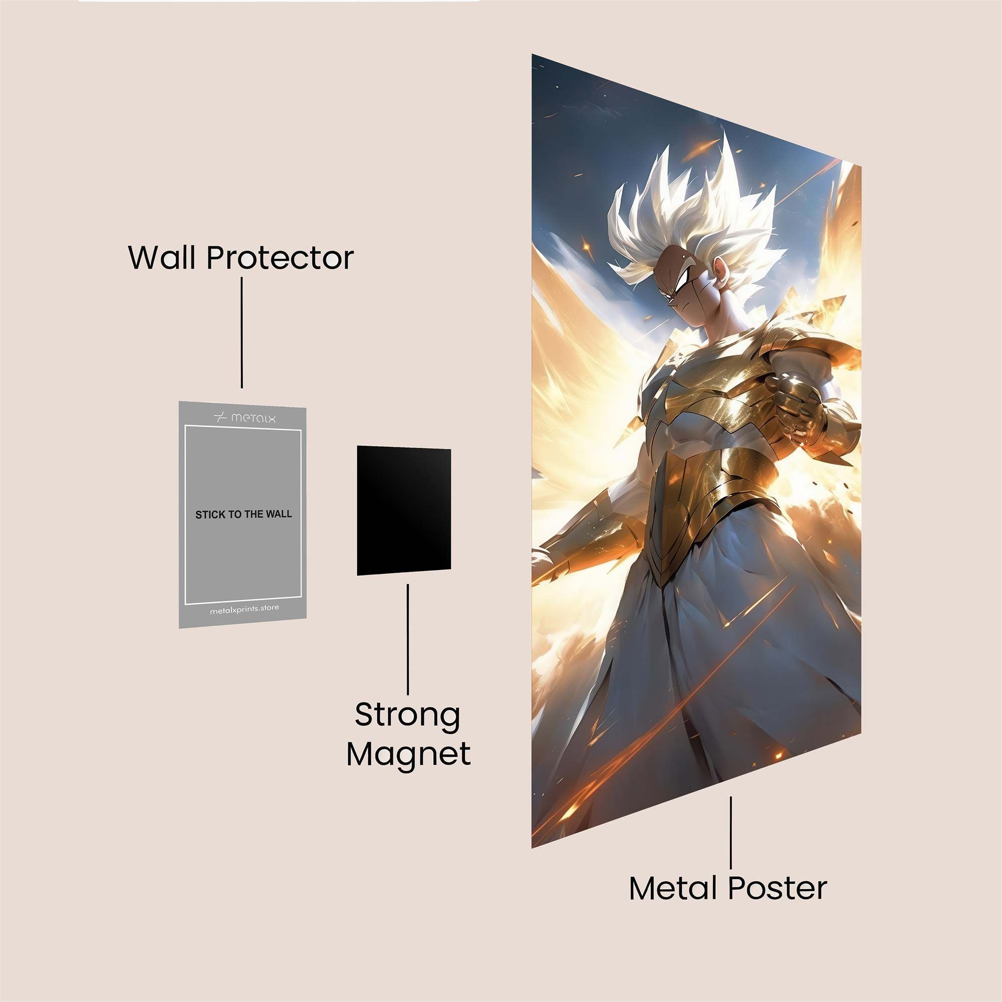 Radiant Ascension Safe Wall Magnetic / M