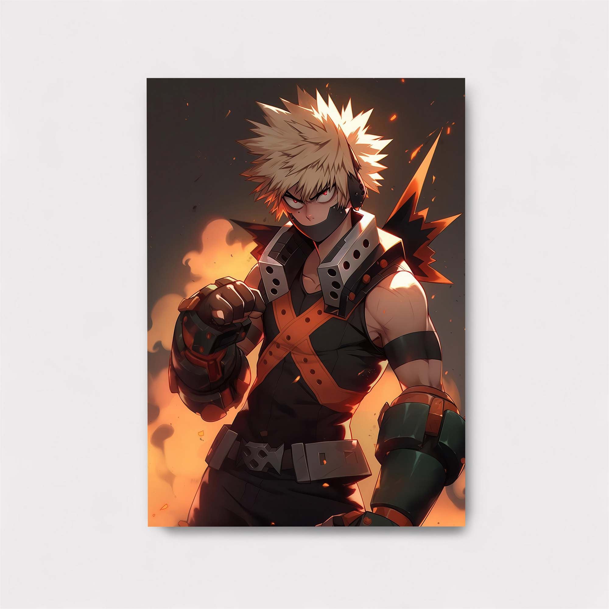 Bakugo Blaze Safe Wall Magnetic / M