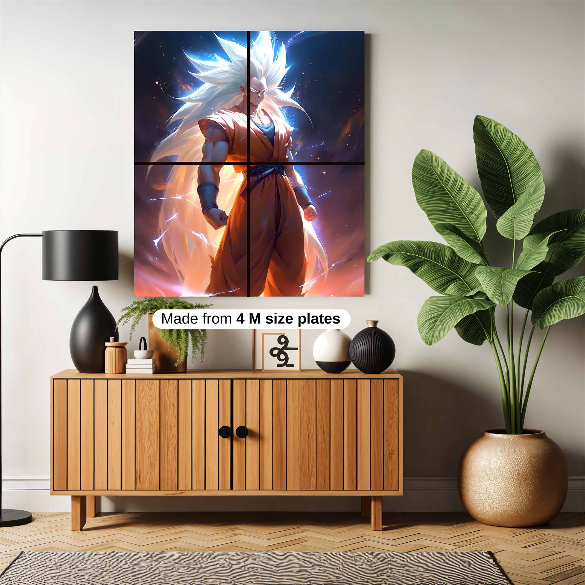 Saiyan Ascendance Safe Wall Magnetic / M