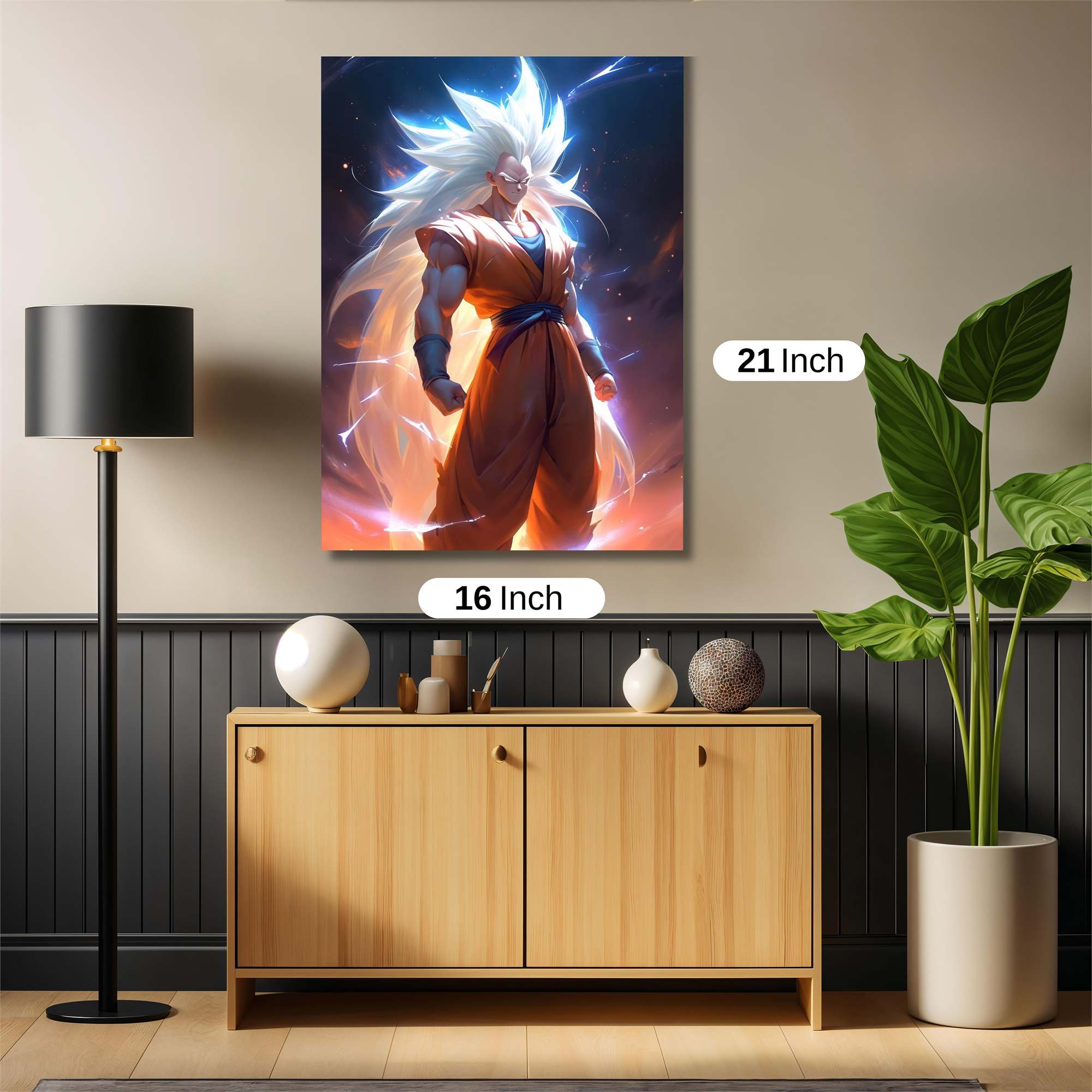 Saiyan Ascendance Safe Wall Magnetic / M