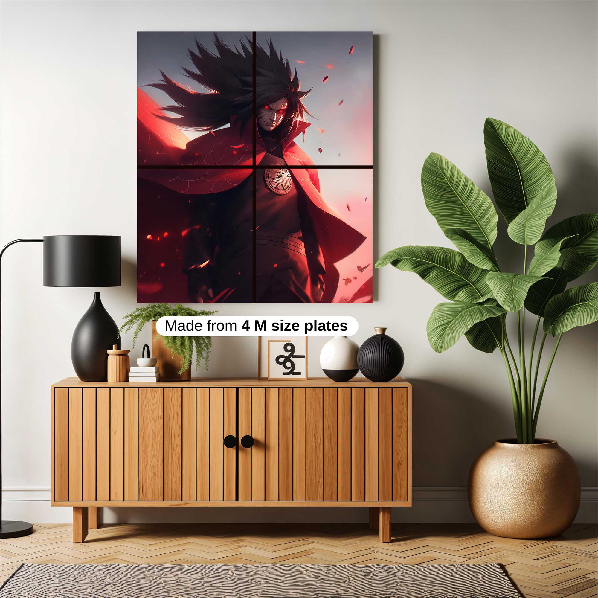 Uchiha Fury Safe Wall Magnetic / M