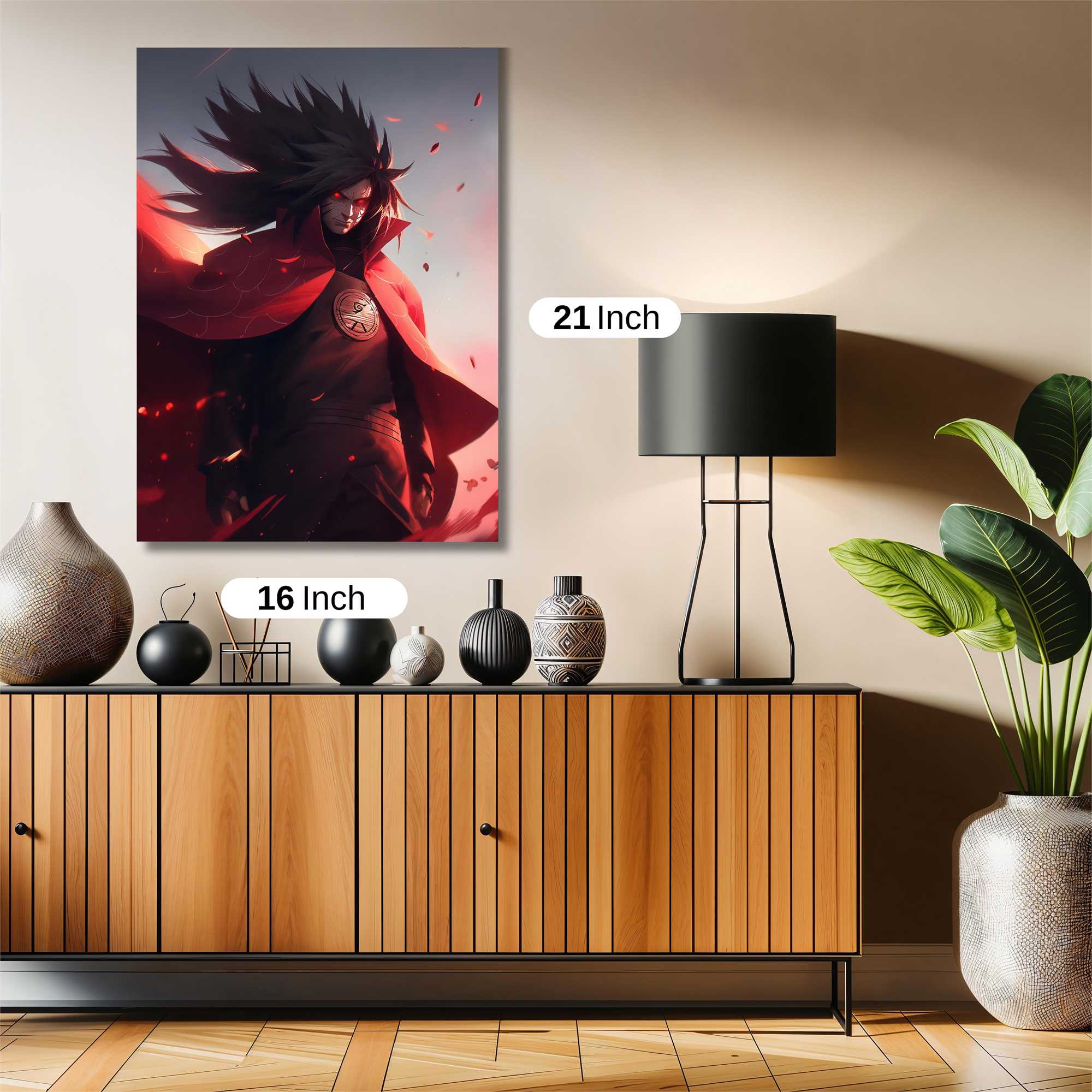 Uchiha Fury Safe Wall Magnetic / M