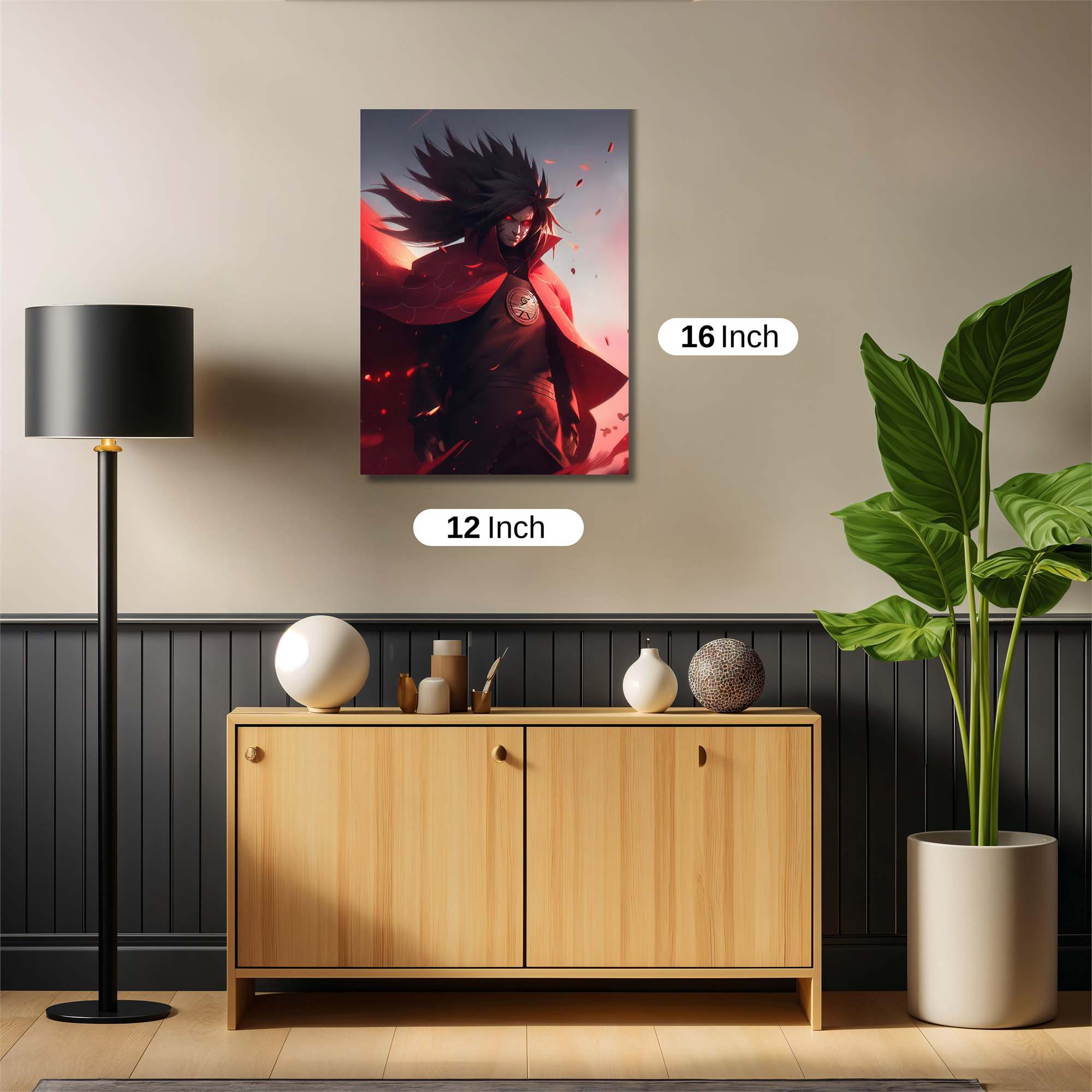 Uchiha Fury Safe Wall Magnetic / M