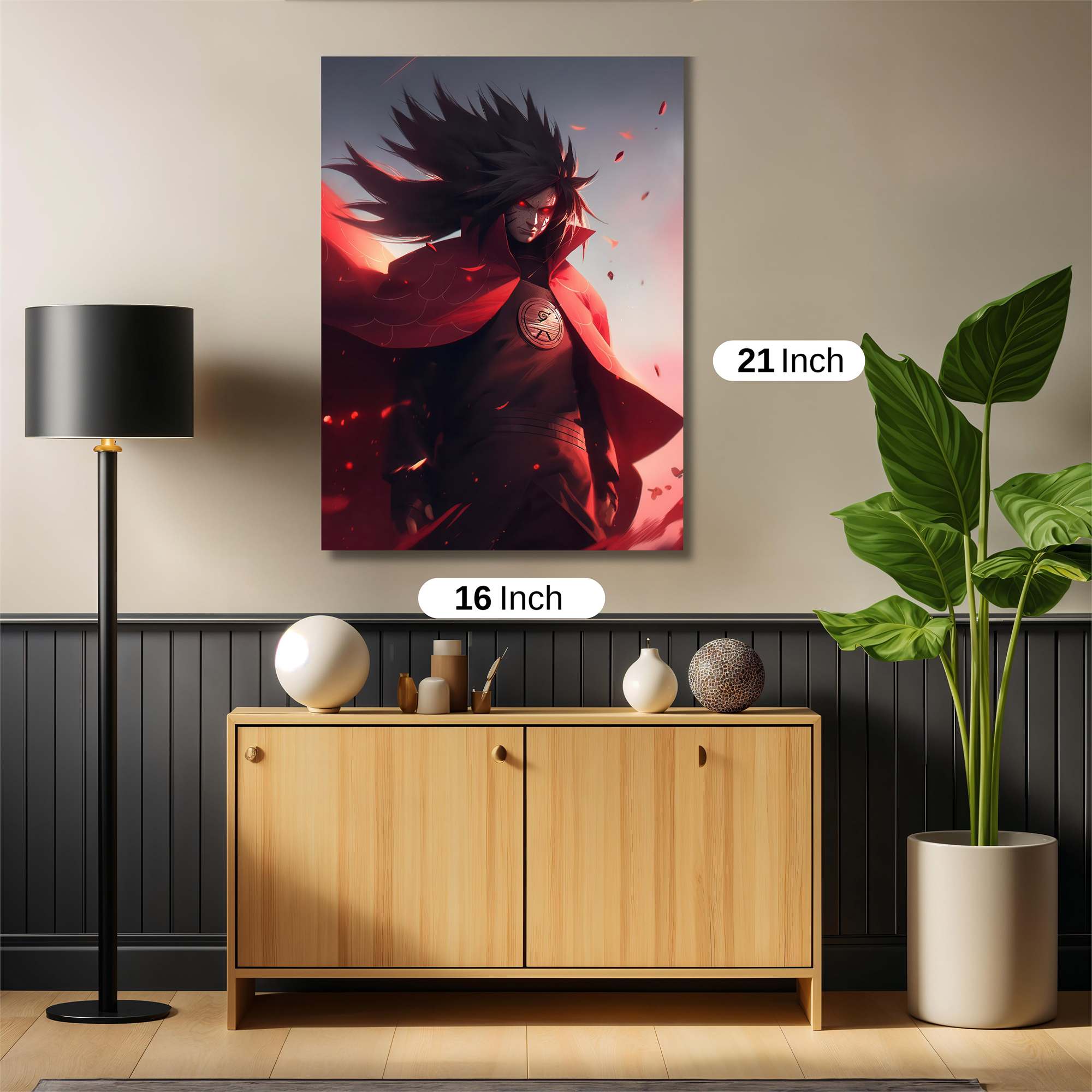 Uchiha Fury Safe Wall Magnetic / M