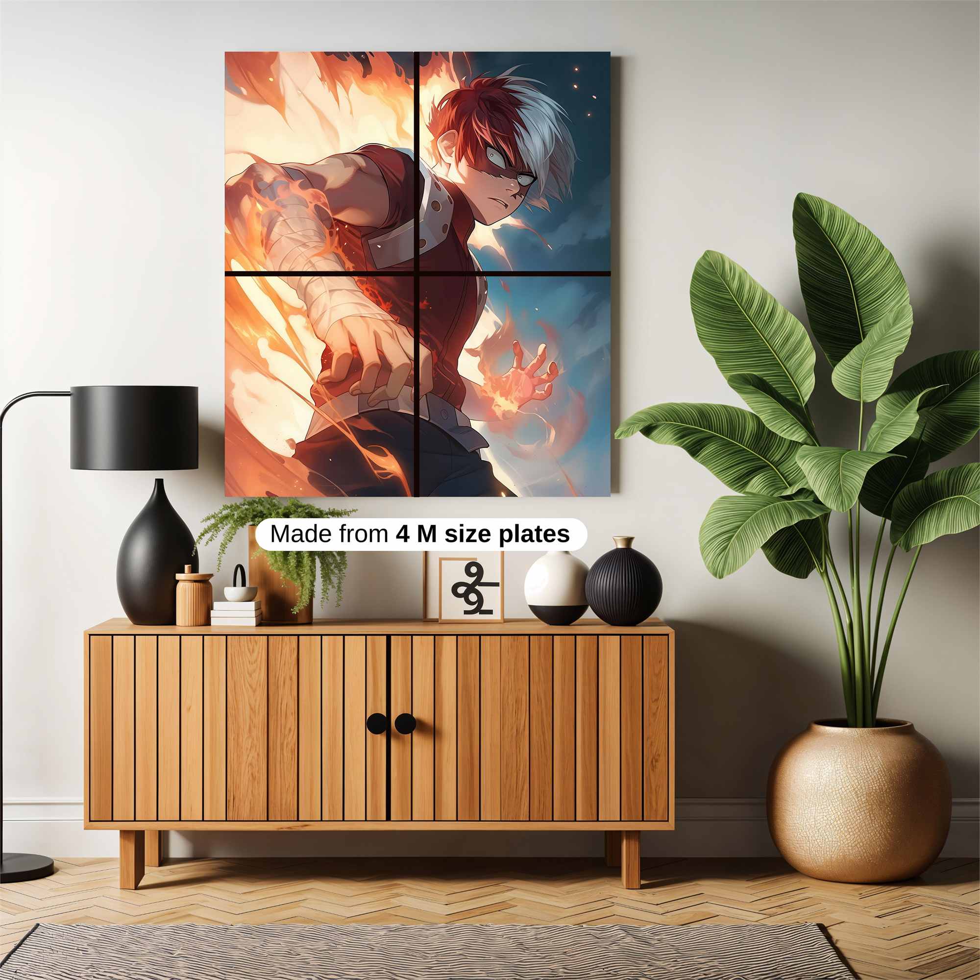 Todoroki Blaze Safe Wall Magnetic / M