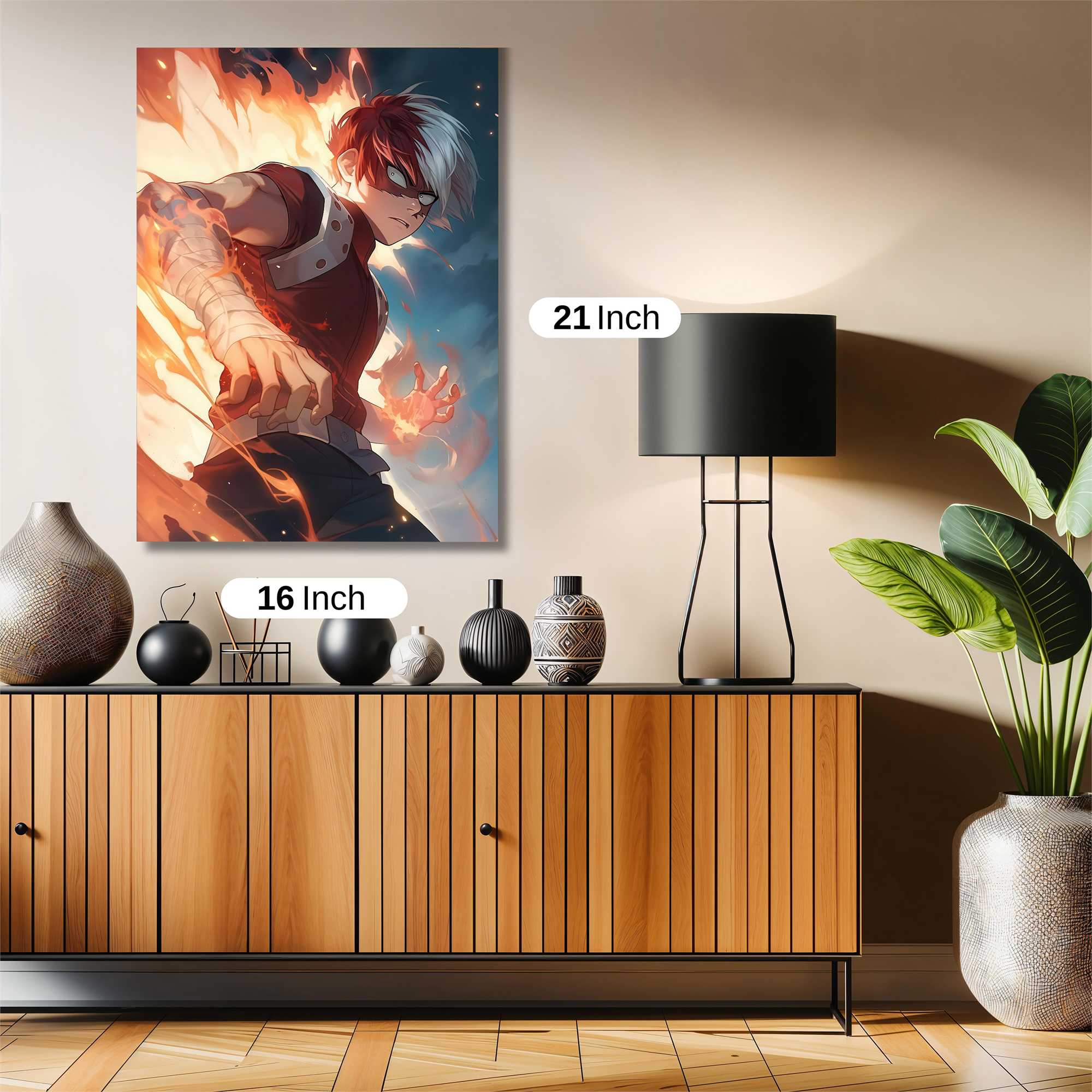 Todoroki Blaze Safe Wall Magnetic / M