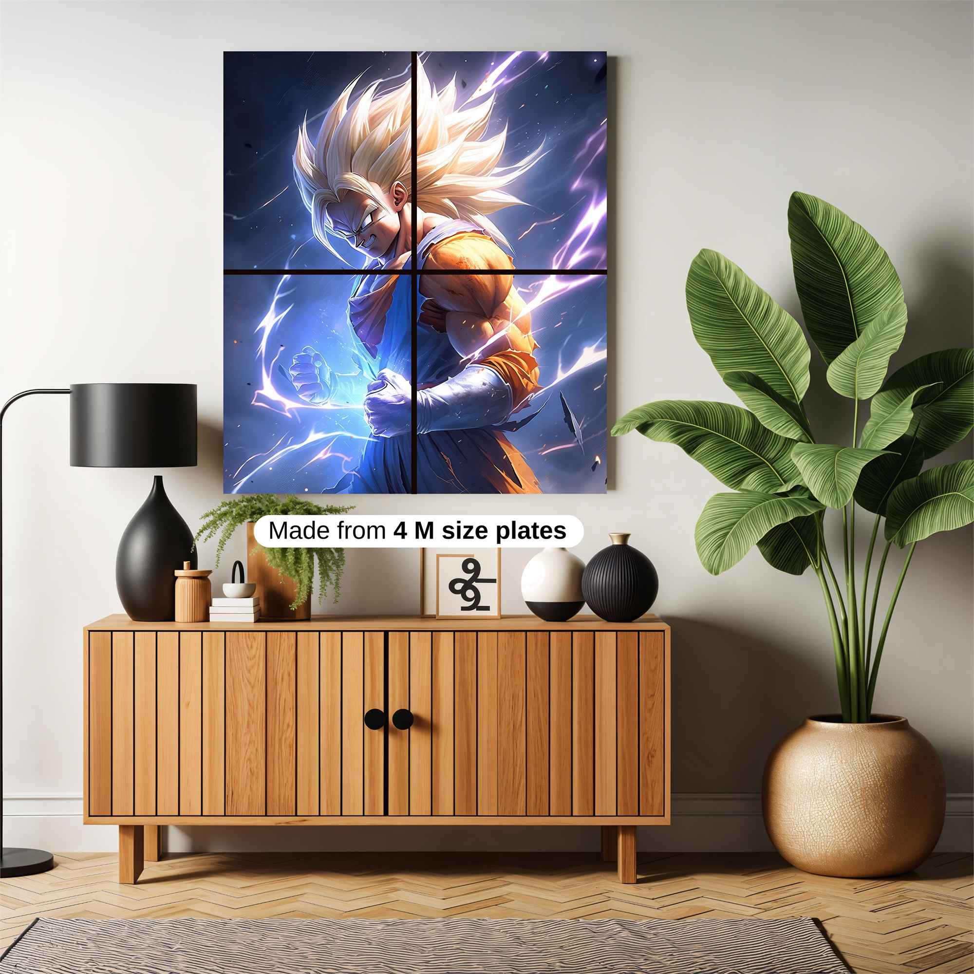 Saiyan Surge Safe Wall Magnetic / M