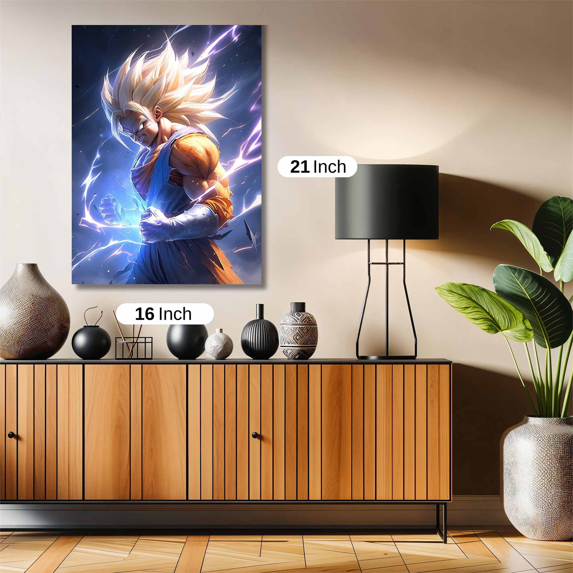 Saiyan Surge Safe Wall Magnetic / M