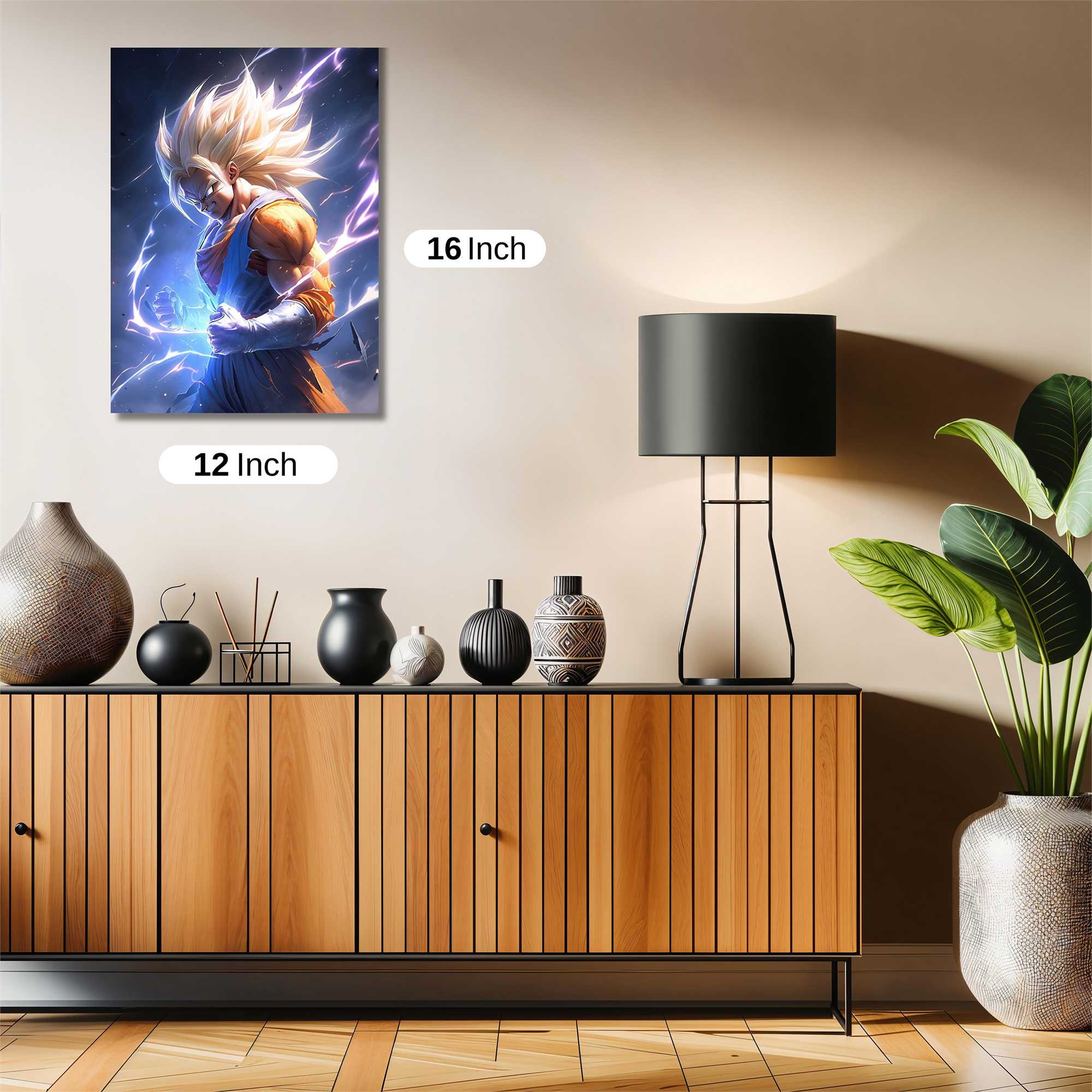 Saiyan Surge Safe Wall Magnetic / M