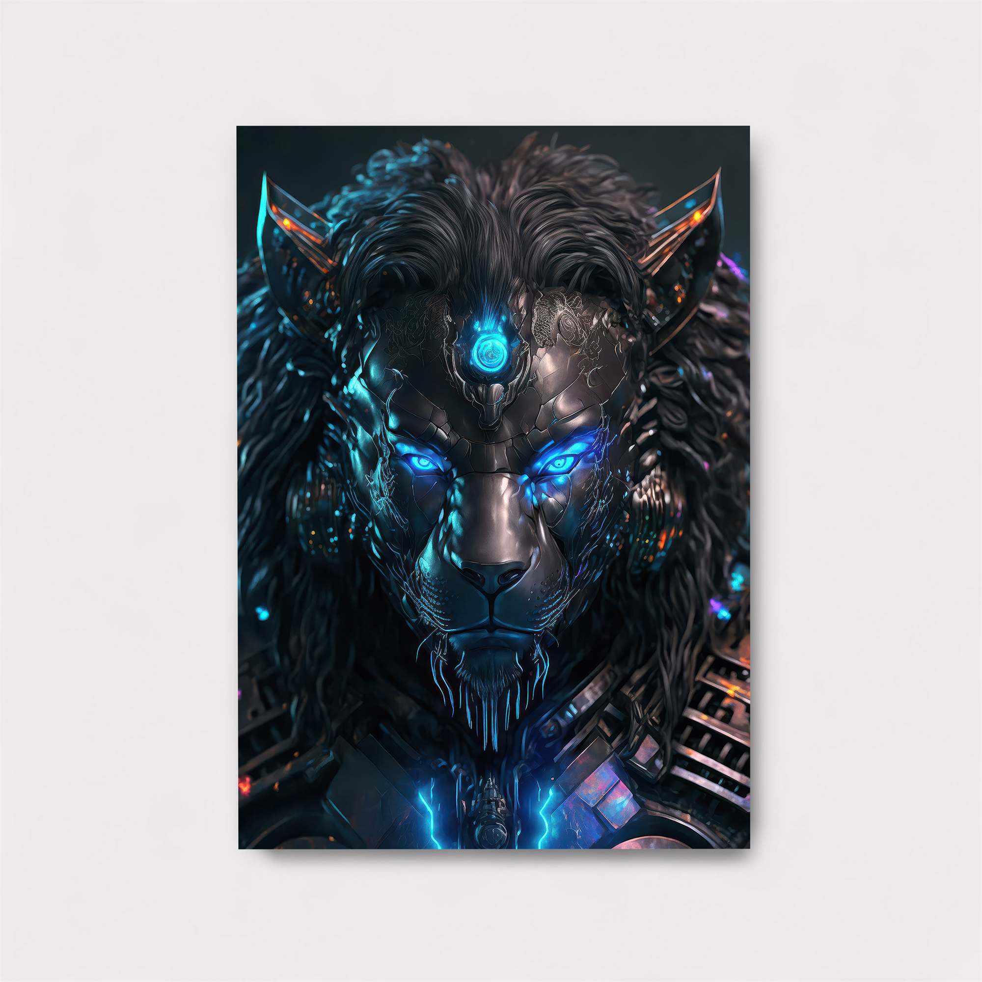 Cyber Lionheart Safe Wall Magnetic / M
