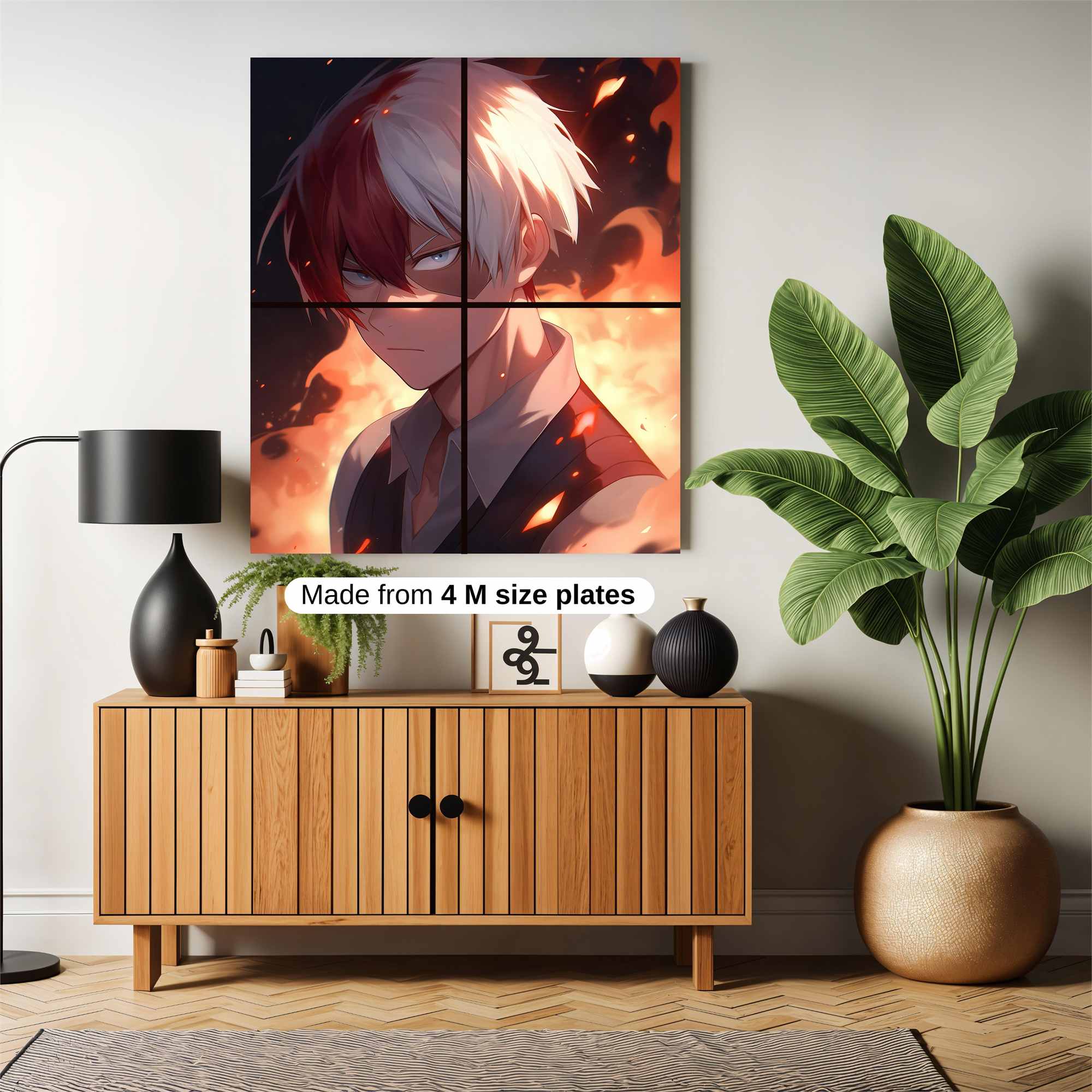 Todoroki Inferno Safe Wall Magnetic / M