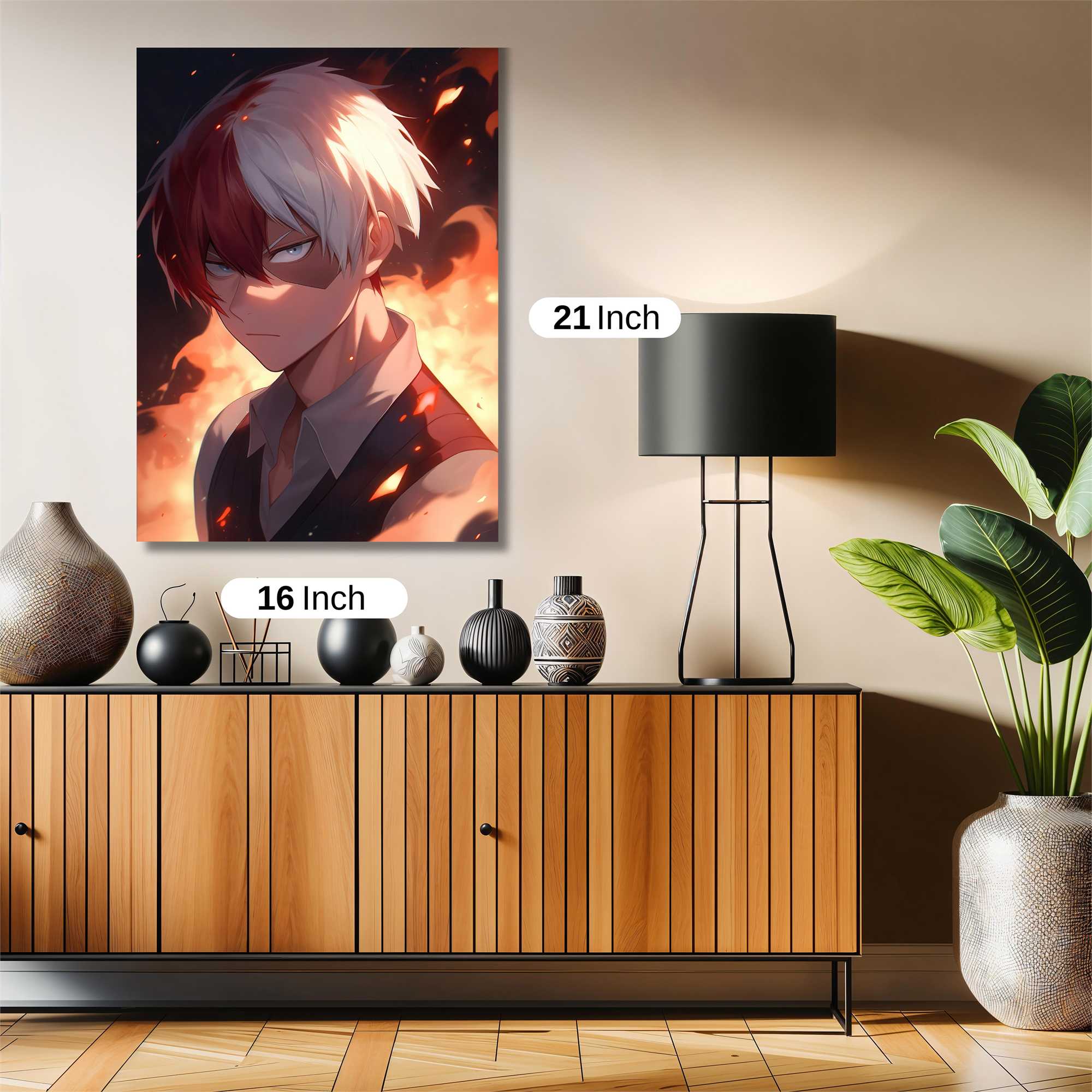 Todoroki Inferno Safe Wall Magnetic / M