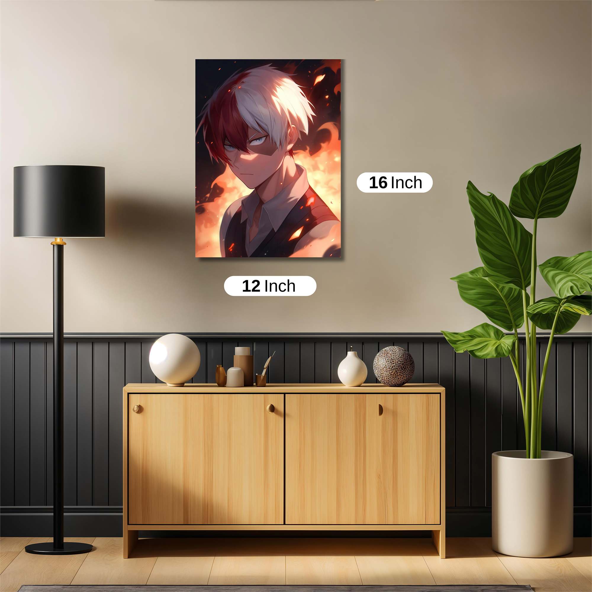 Todoroki Inferno Safe Wall Magnetic / M
