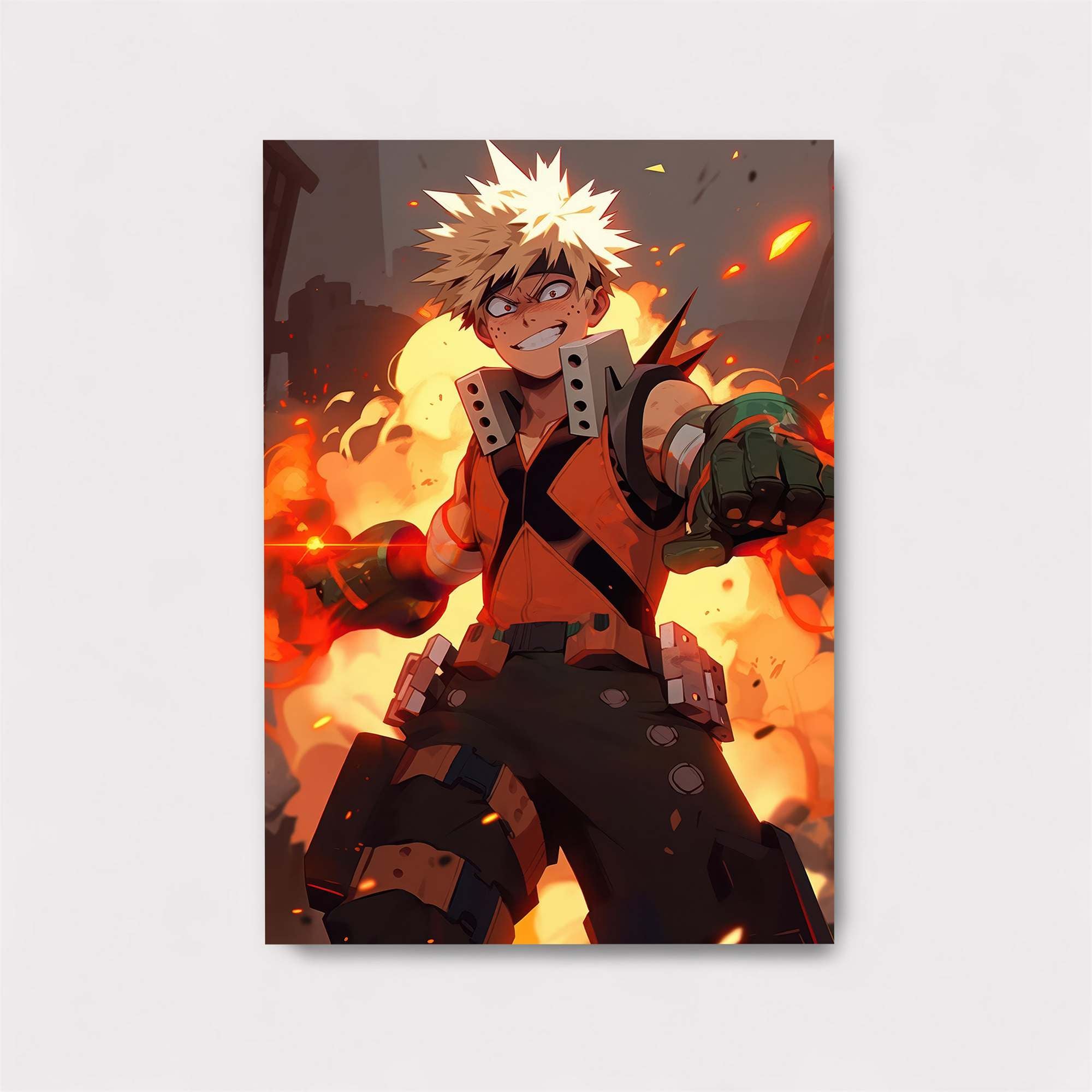 Bakugo Blaze Safe Wall Magnetic / M