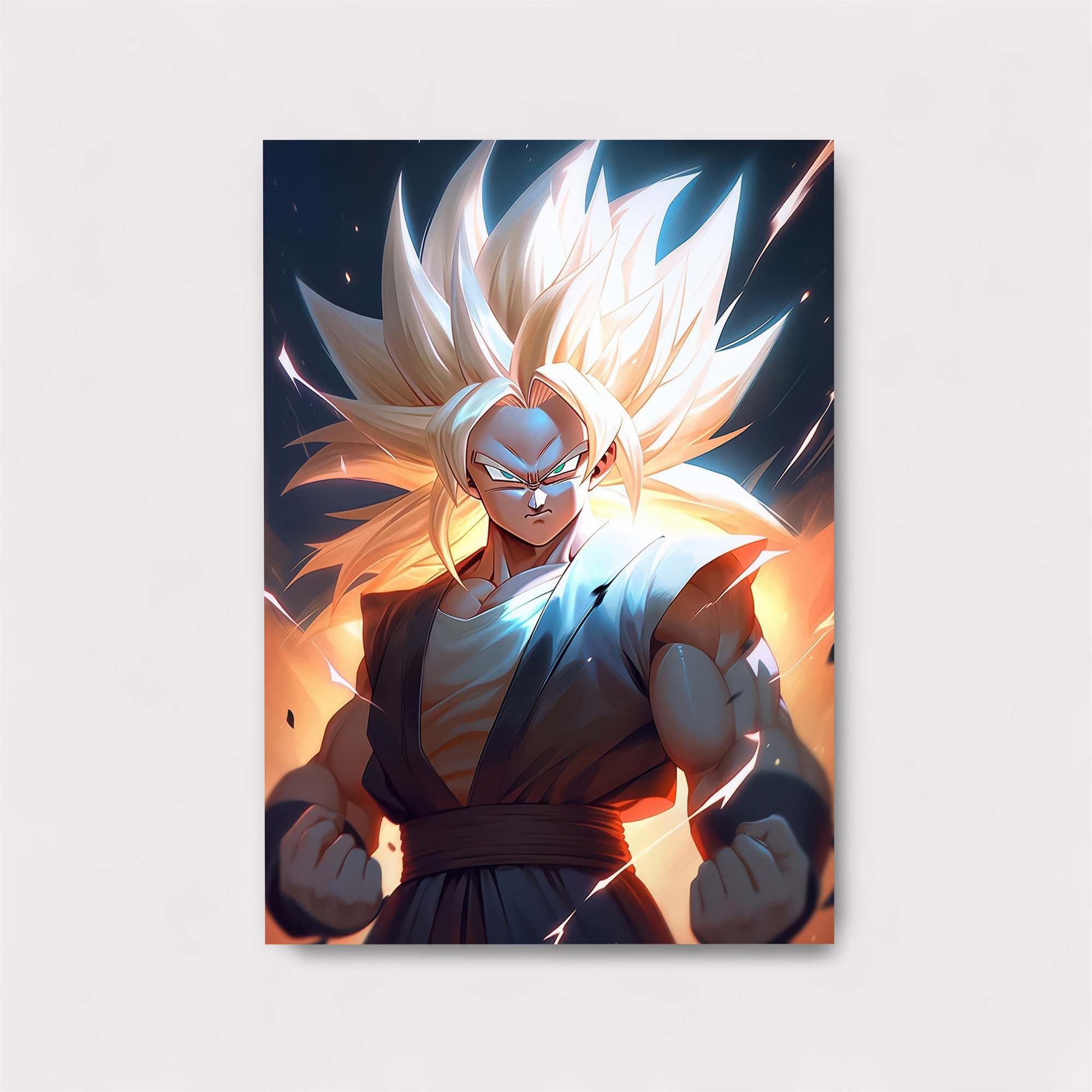 Saiyan Blaze Safe Wall Magnetic / M