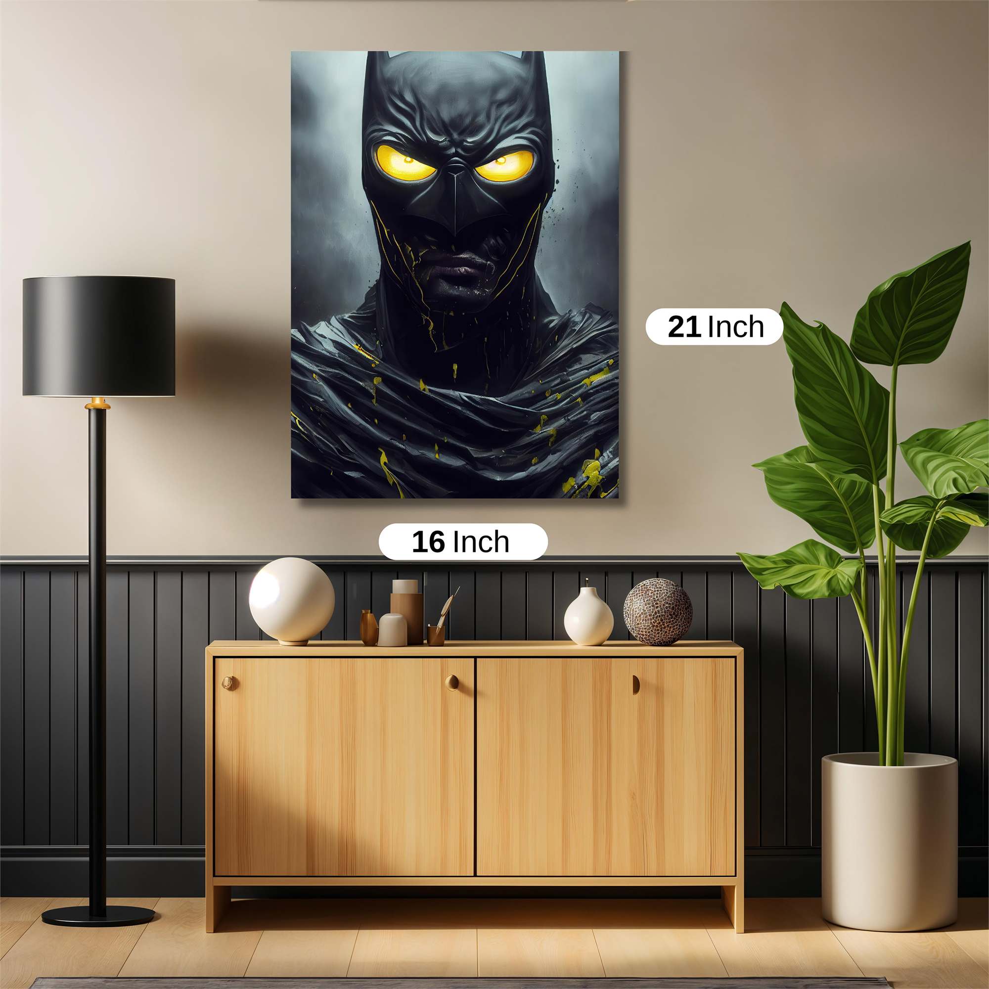 Batman Vigilance Safe Wall Magnetic / M