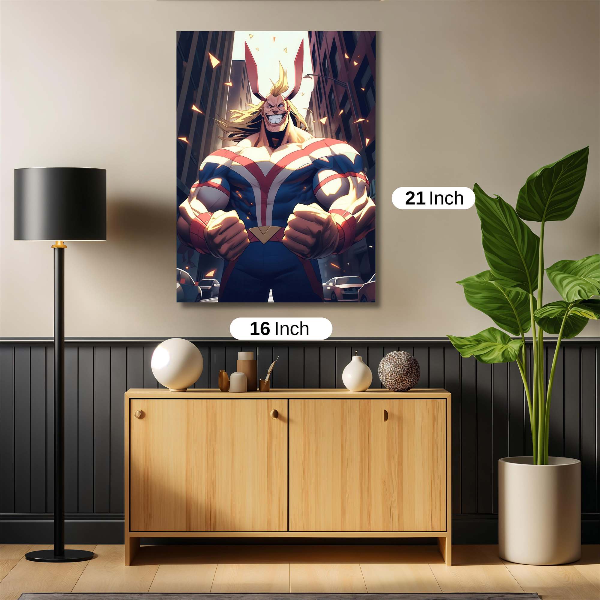 All Might Triumph Safe Wall Magnetic / M