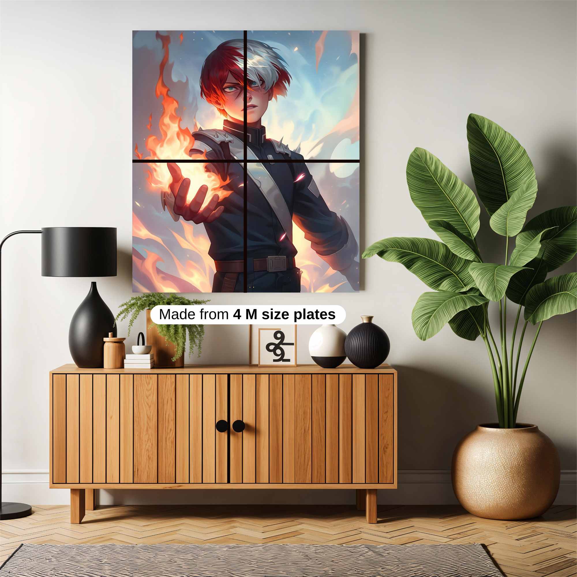 Elemental Blaze Safe Wall Magnetic / M