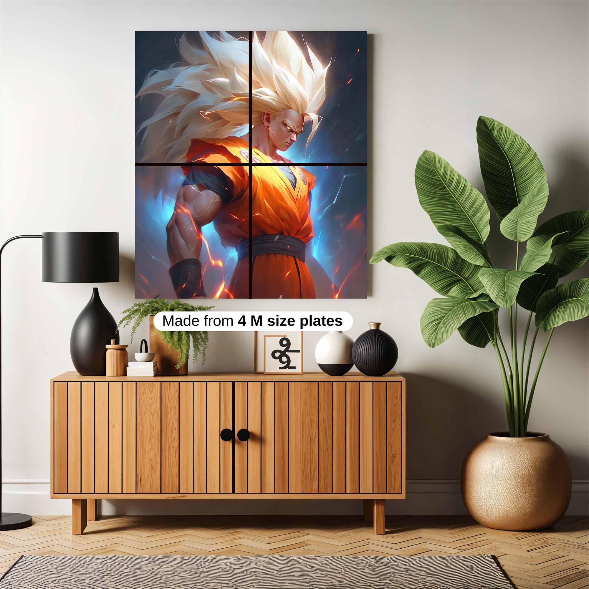 Saiyan Powerstorm Safe Wall Magnetic / M