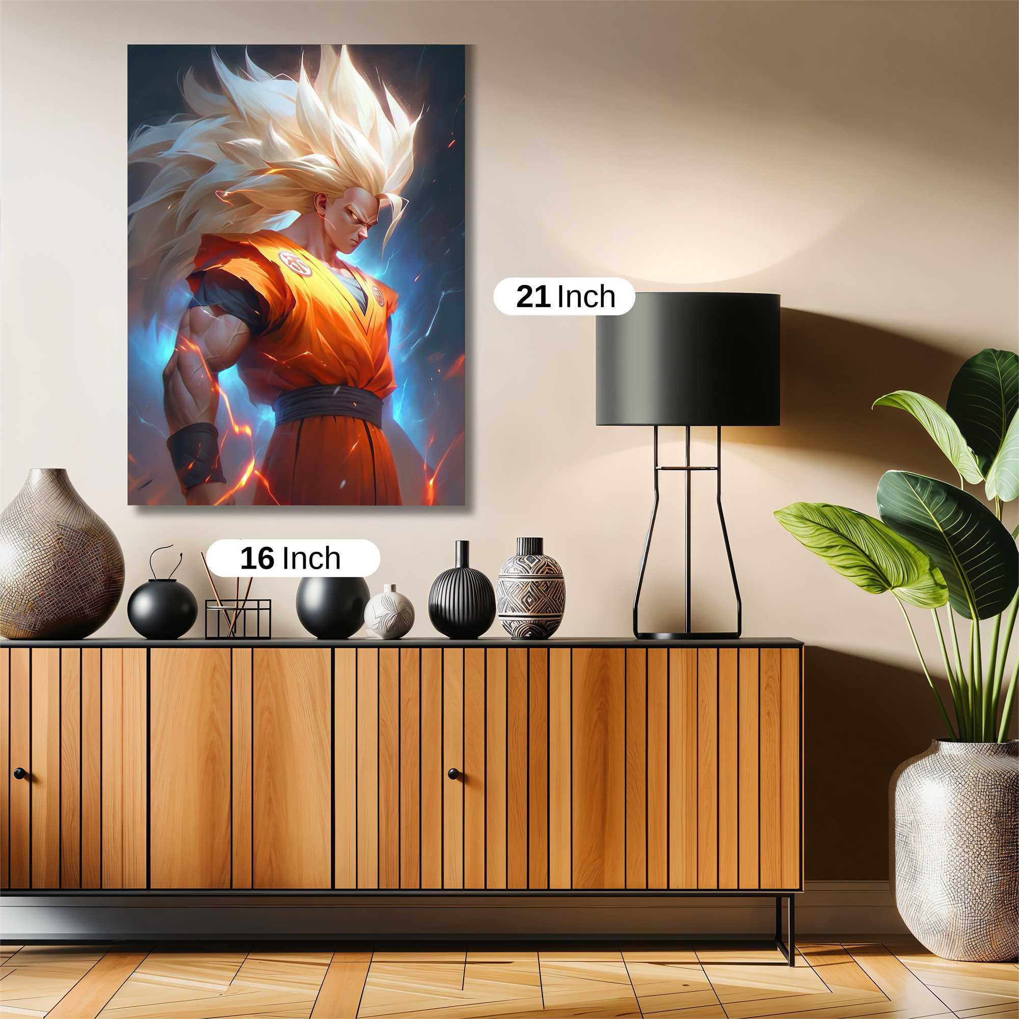 Saiyan Powerstorm Safe Wall Magnetic / M