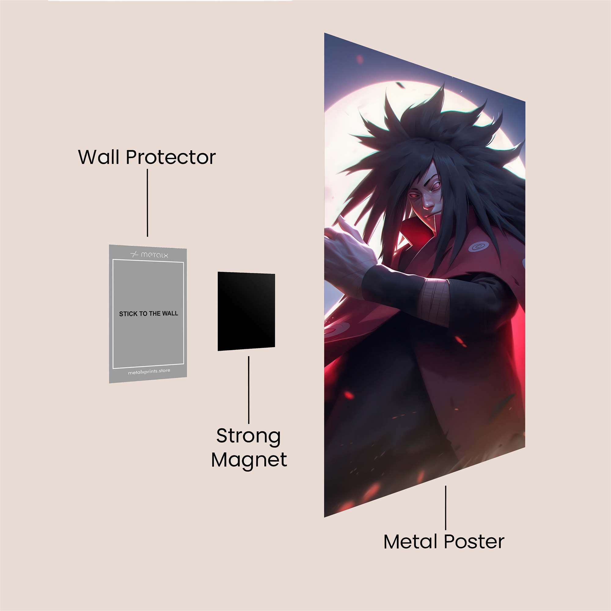 Madara Mystique Safe Wall Magnetic / M