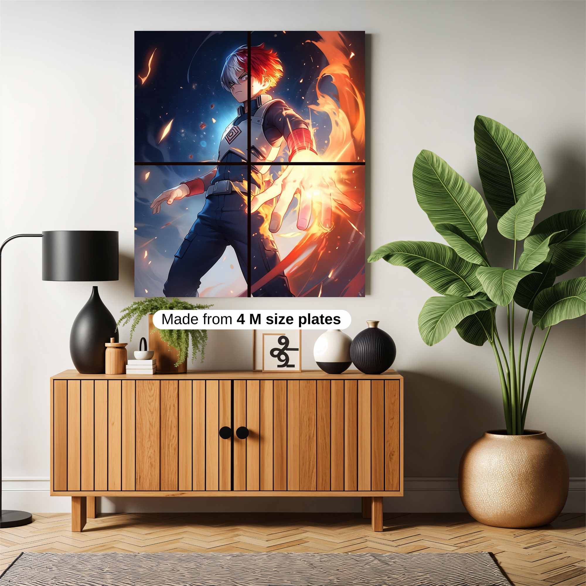 Todoroki Blaze Safe Wall Magnetic / M