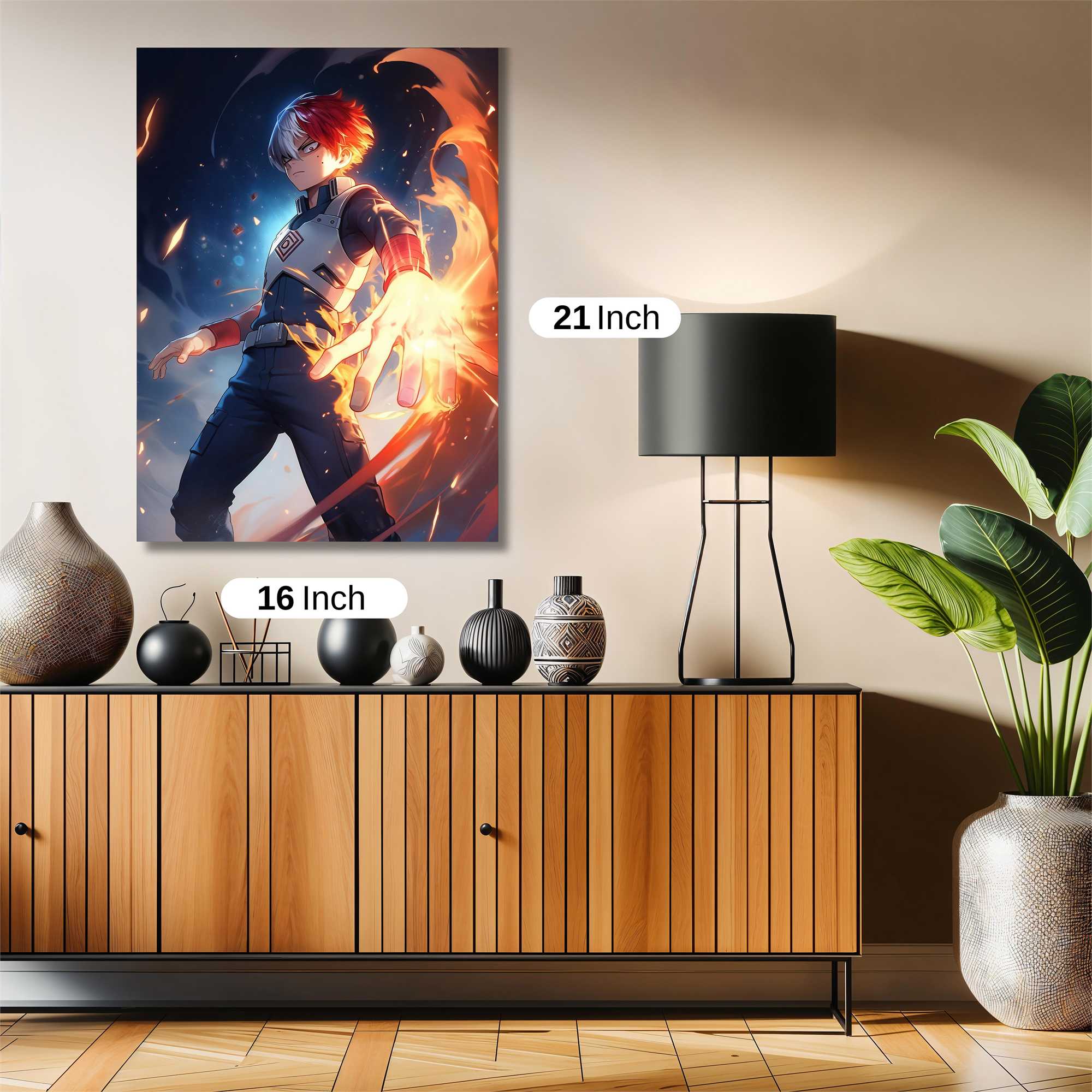 Todoroki Blaze Safe Wall Magnetic / M