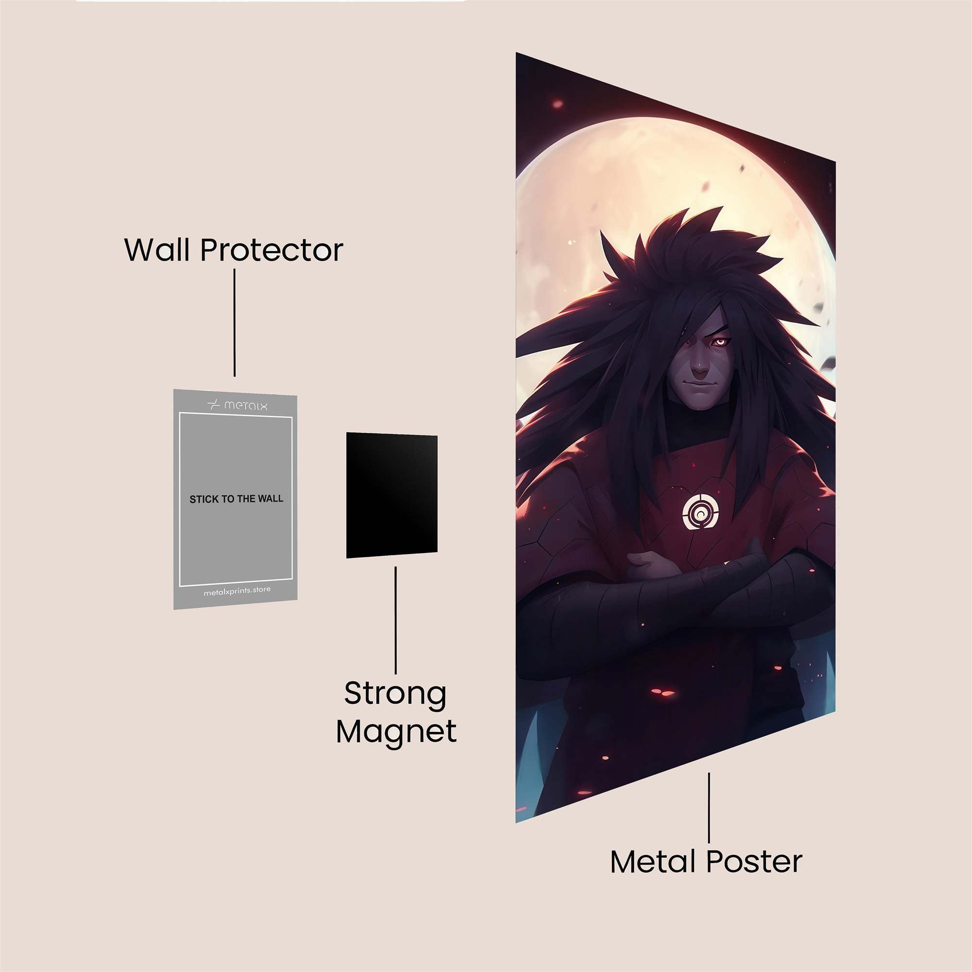 Madara Eclipse Safe Wall Magnetic / M