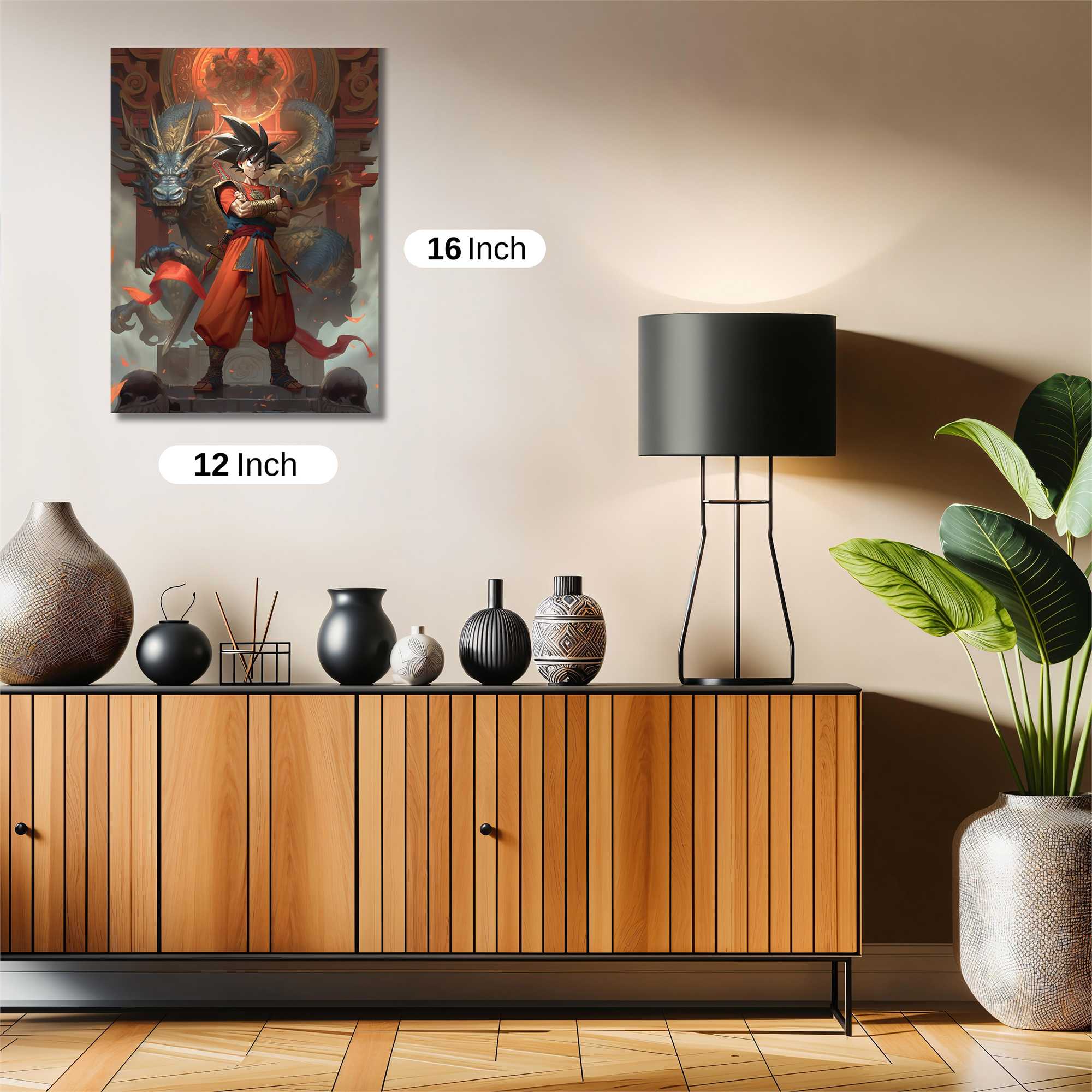 Goku Radiance Safe Wall Magnetic / M