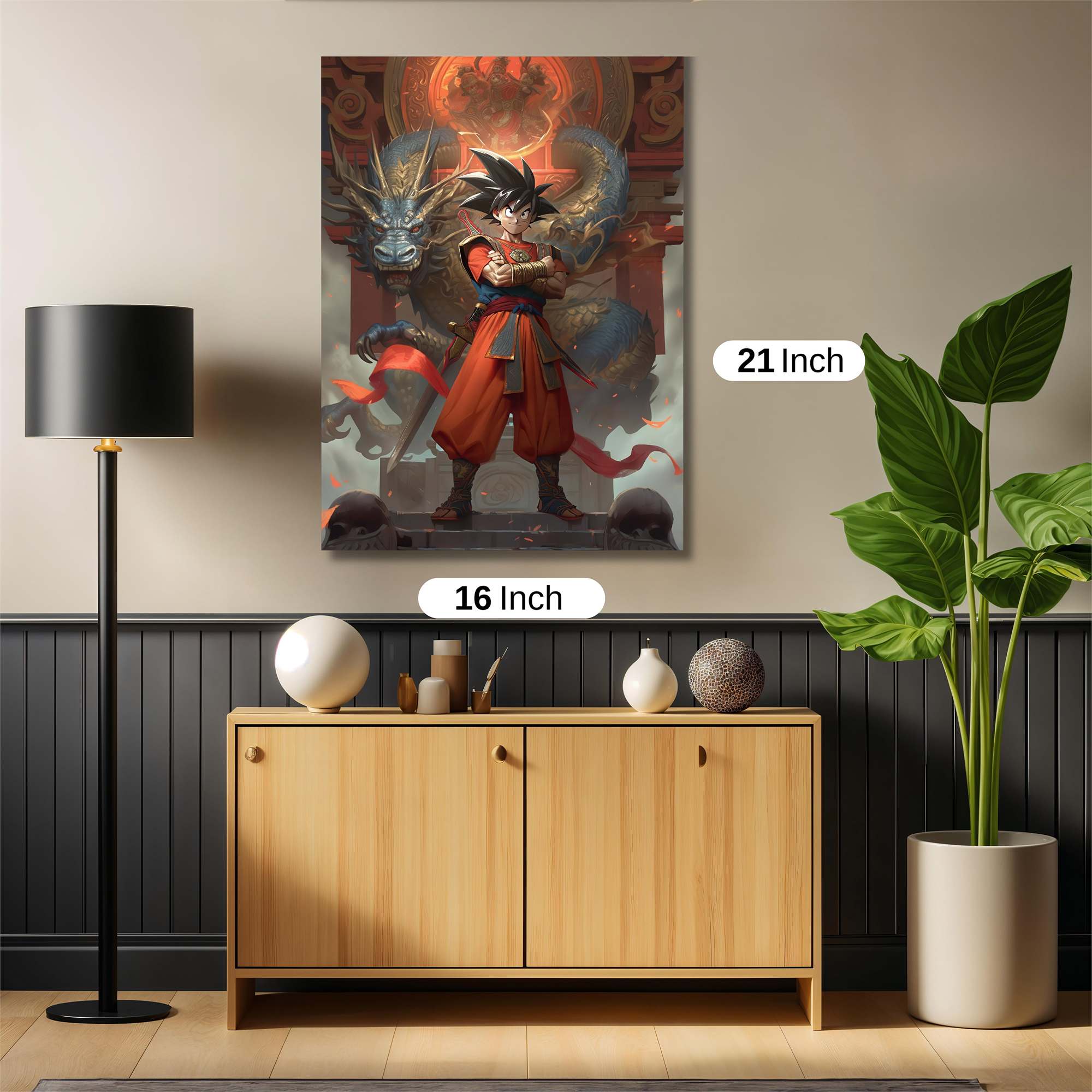 Goku Radiance Safe Wall Magnetic / M