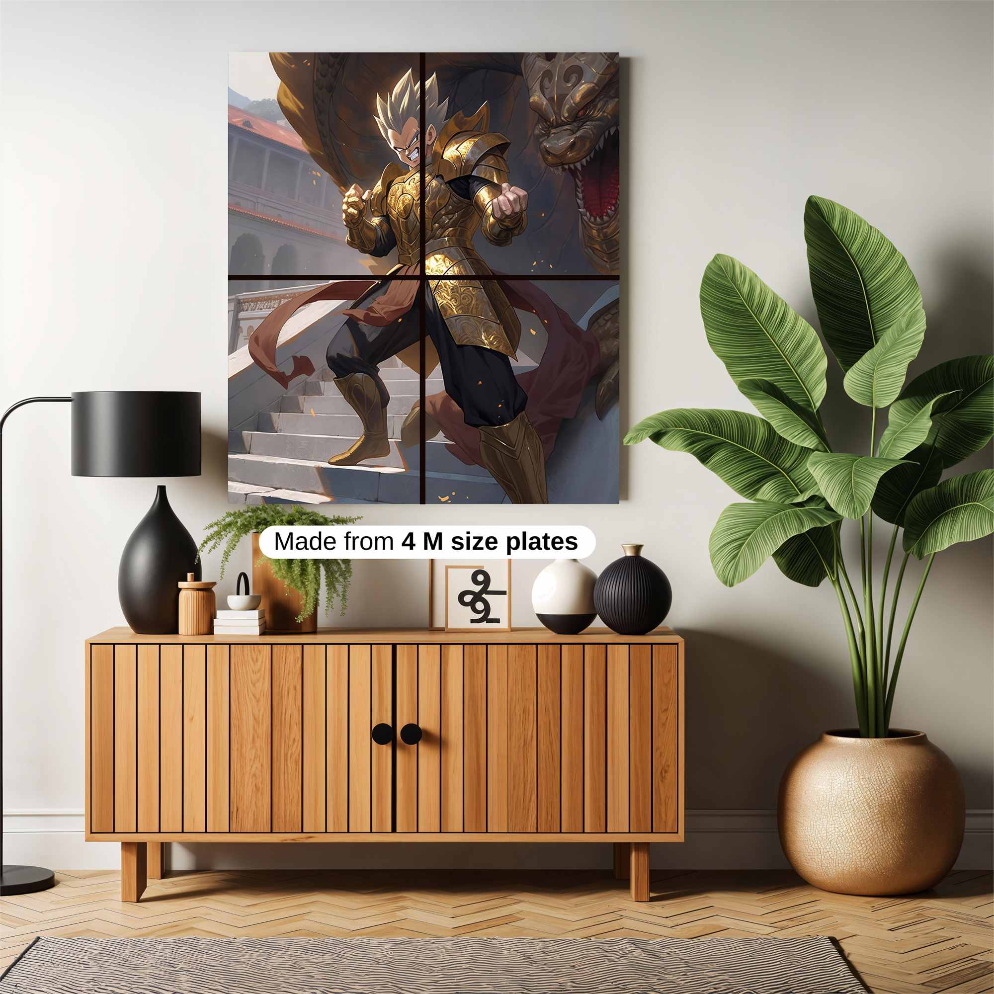 Saiyan Triumph Safe Wall Magnetic / M