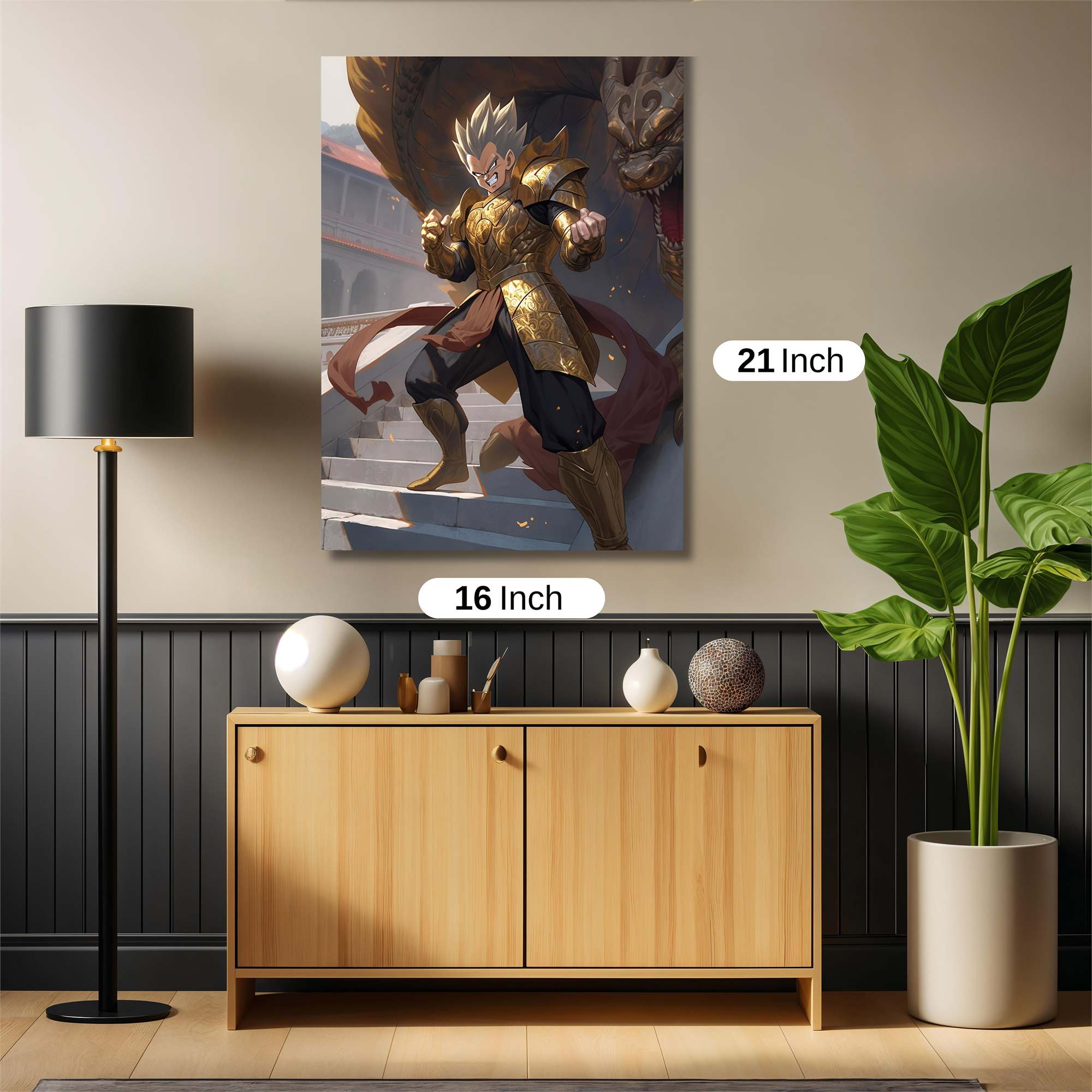 Saiyan Triumph Safe Wall Magnetic / M