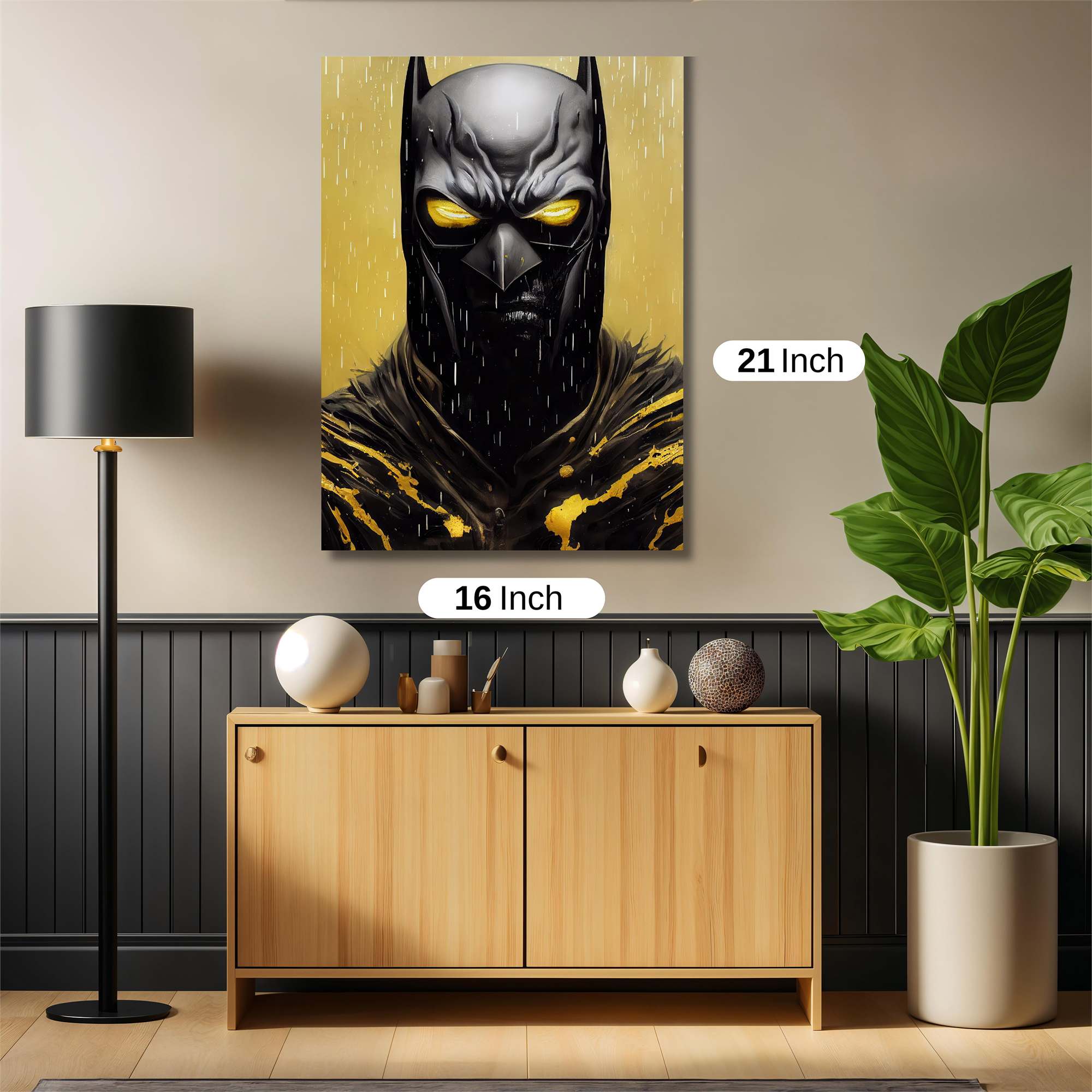 Batman Ascendant Safe Wall Magnetic / M