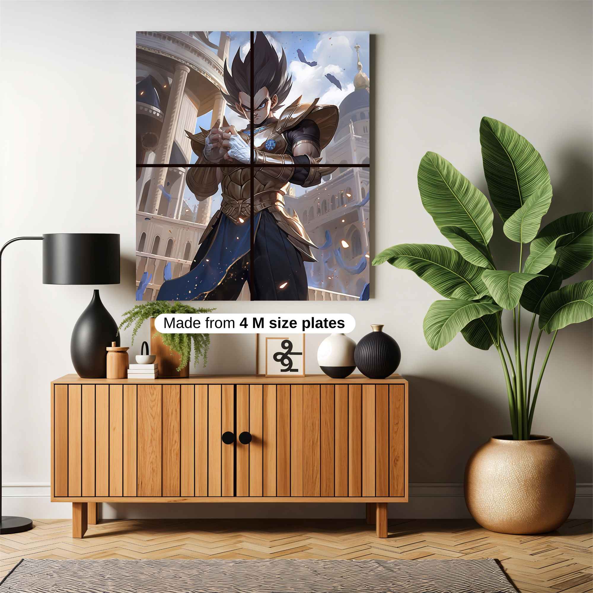 Vegeta Majesty Safe Wall Magnetic / M