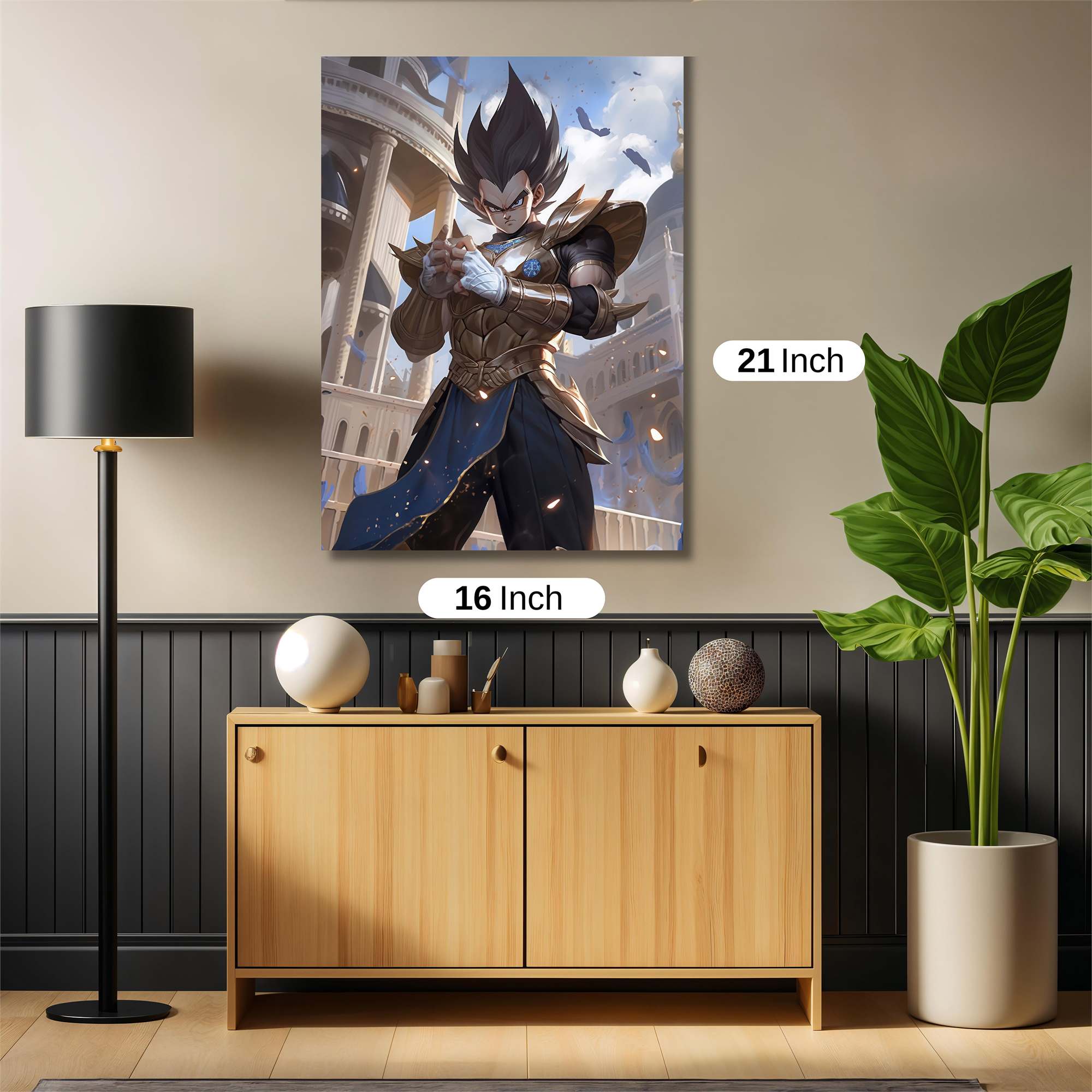Vegeta Majesty Safe Wall Magnetic / M