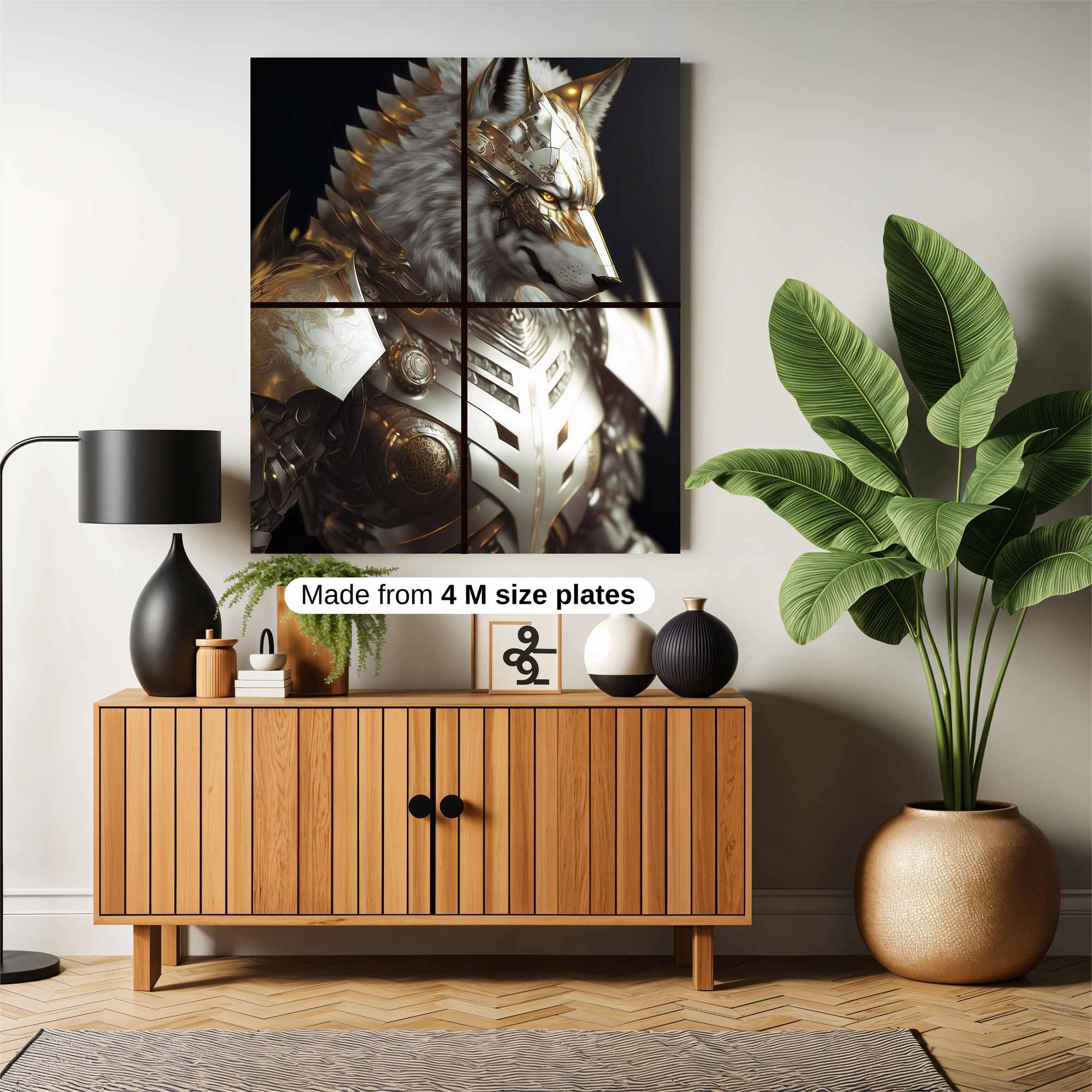 Wolf Knight Safe Wall Magnetic / M