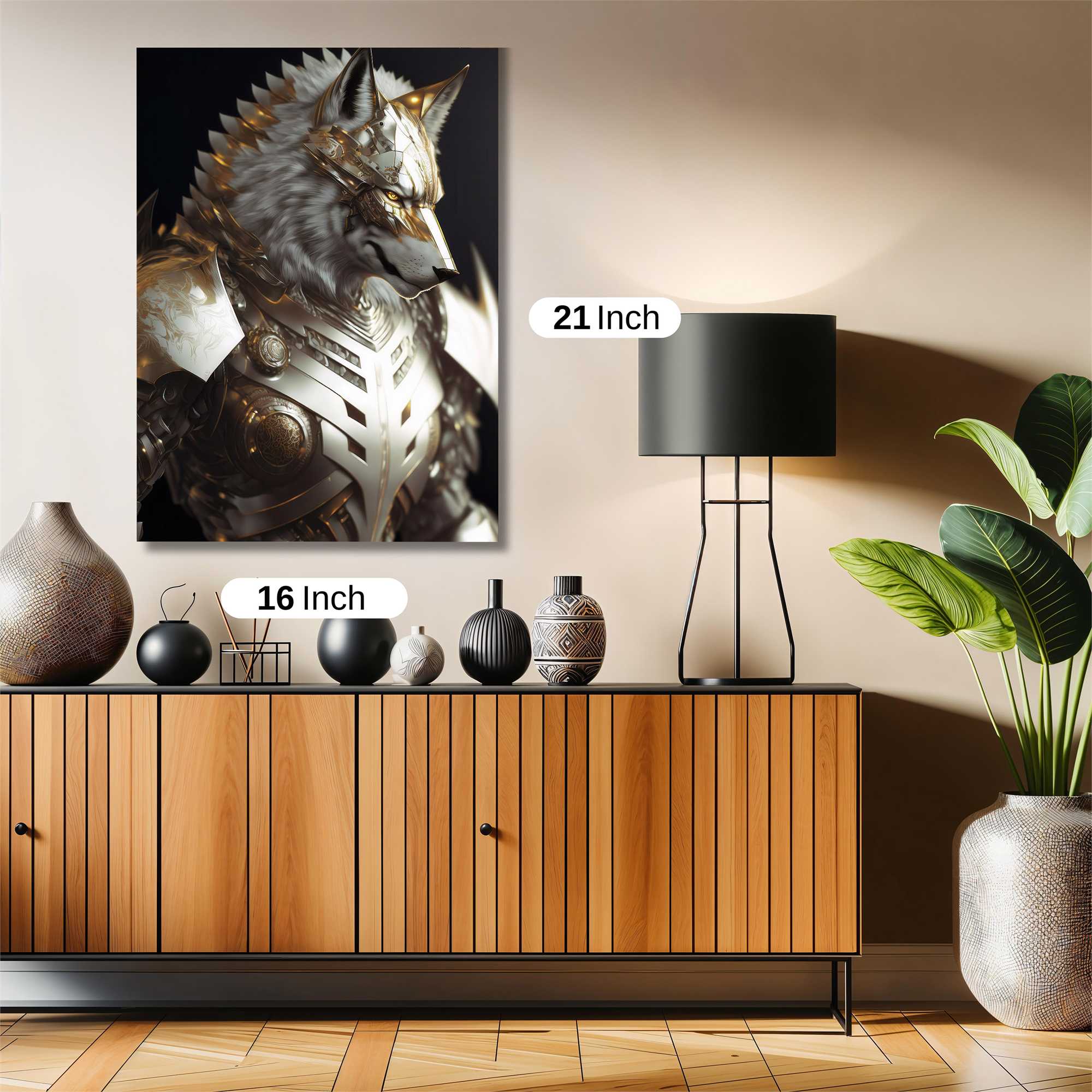 Wolf Knight Safe Wall Magnetic / M